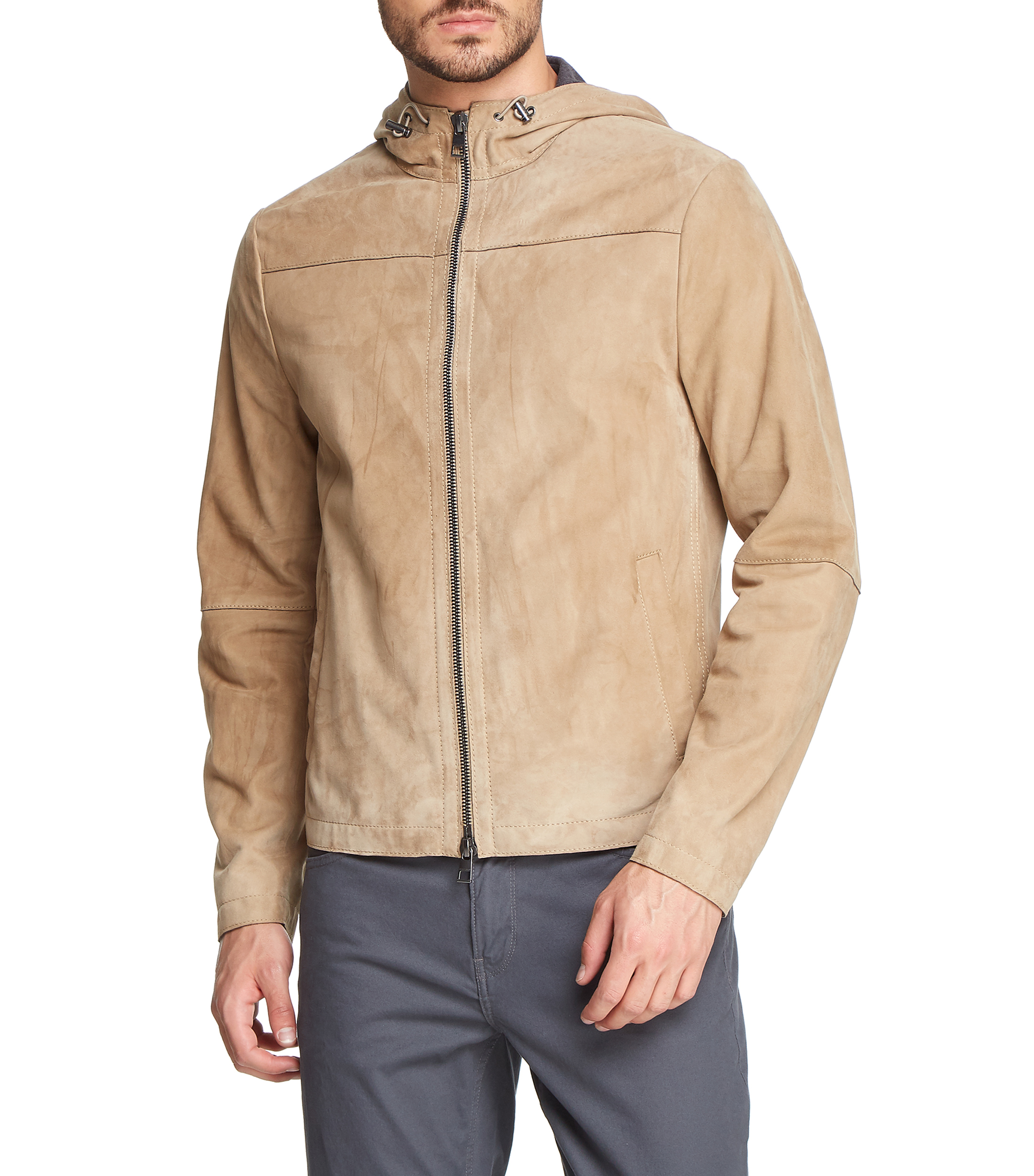 Chamarra de piel michael kors deals