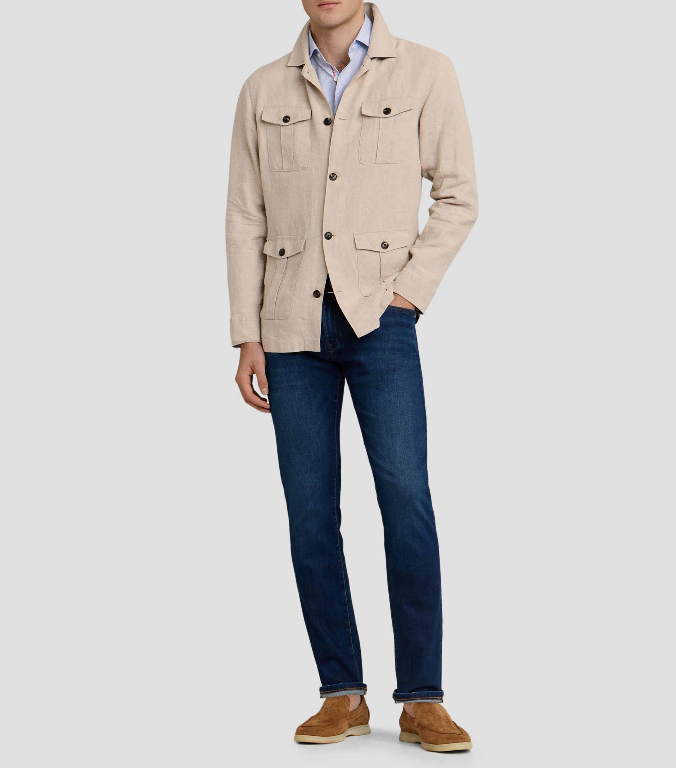 Jeans Recto Hombre