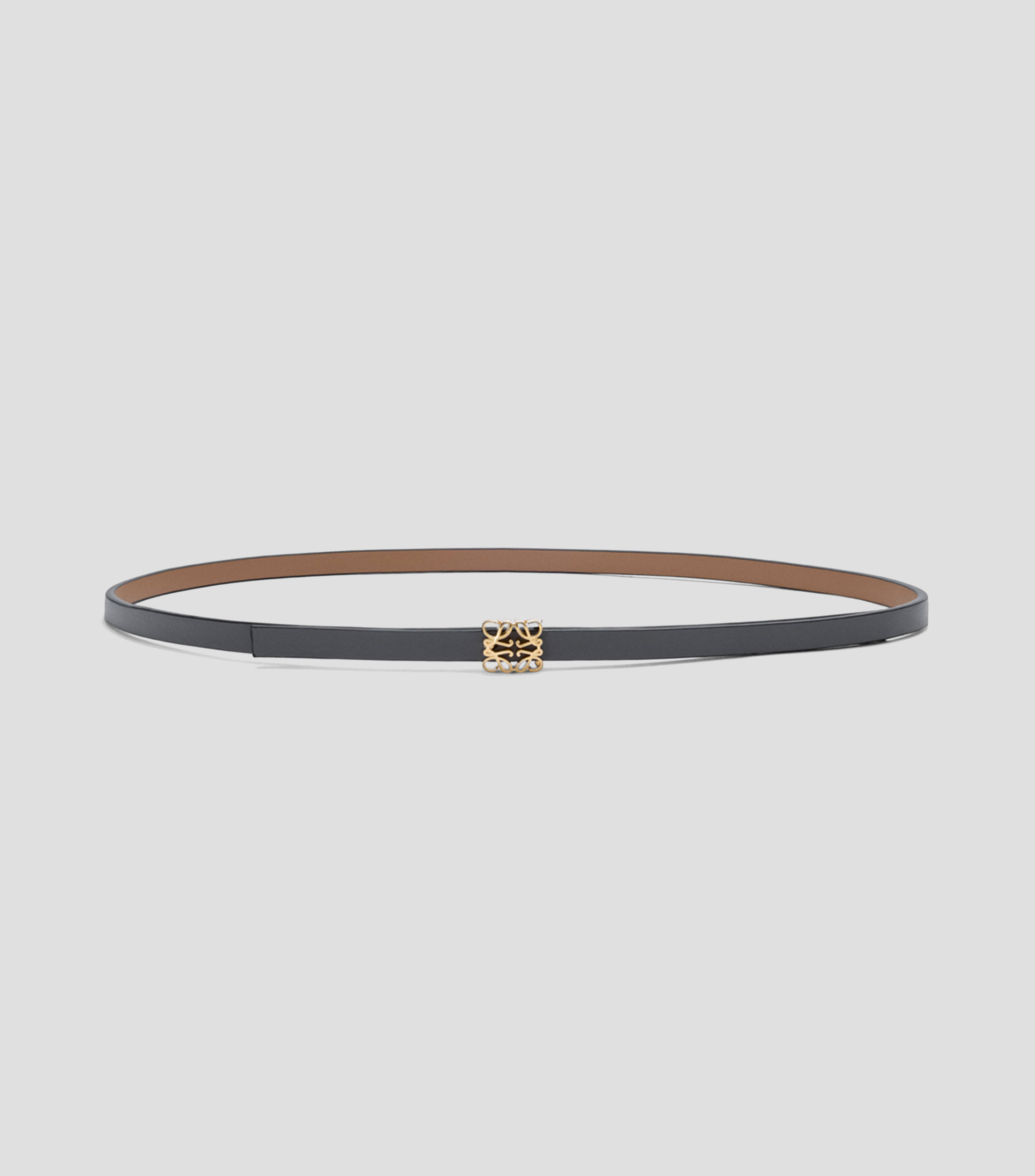 Cinturón reversible en piel casual Mujer
