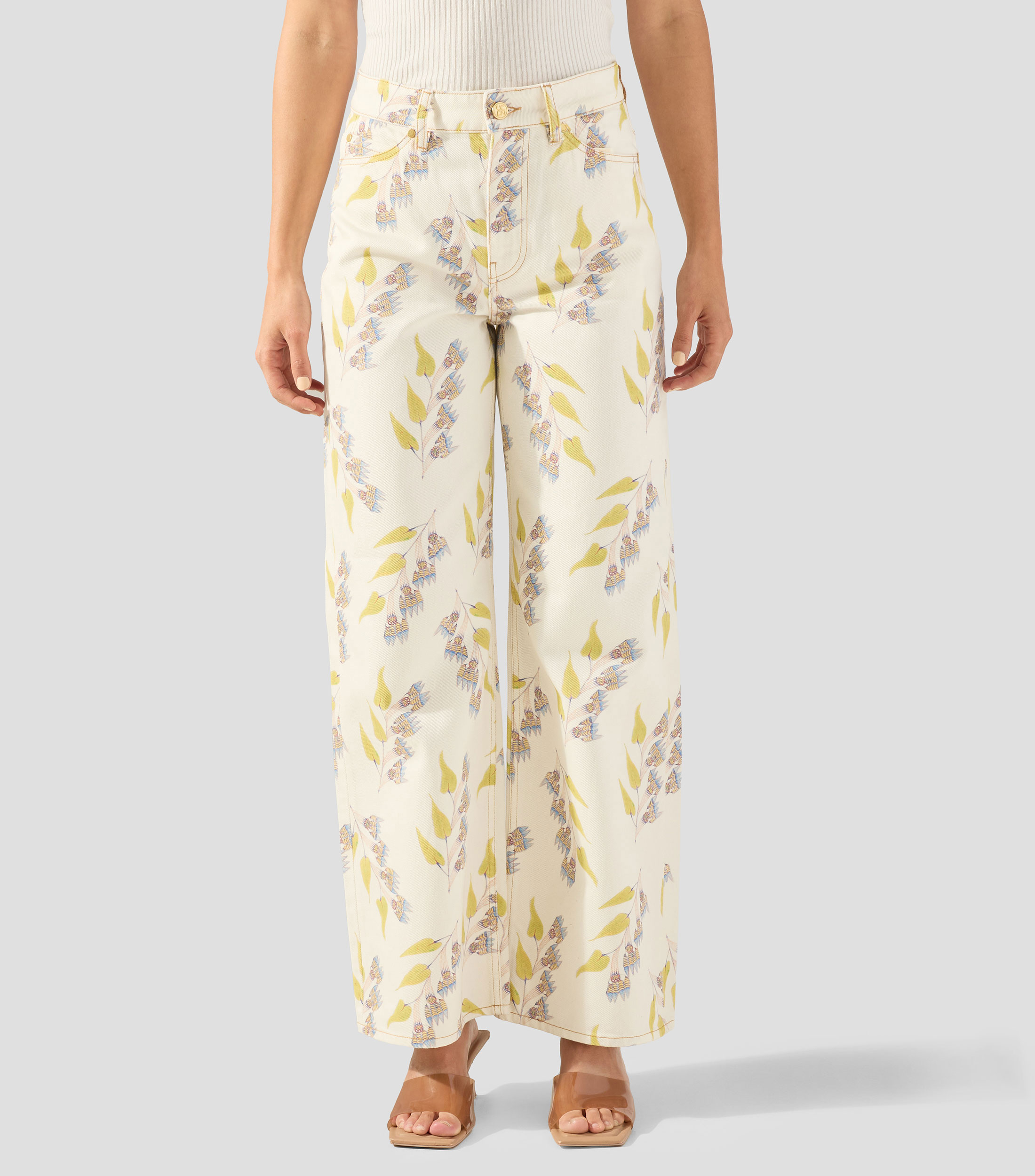 Jeans wideleg Mujer