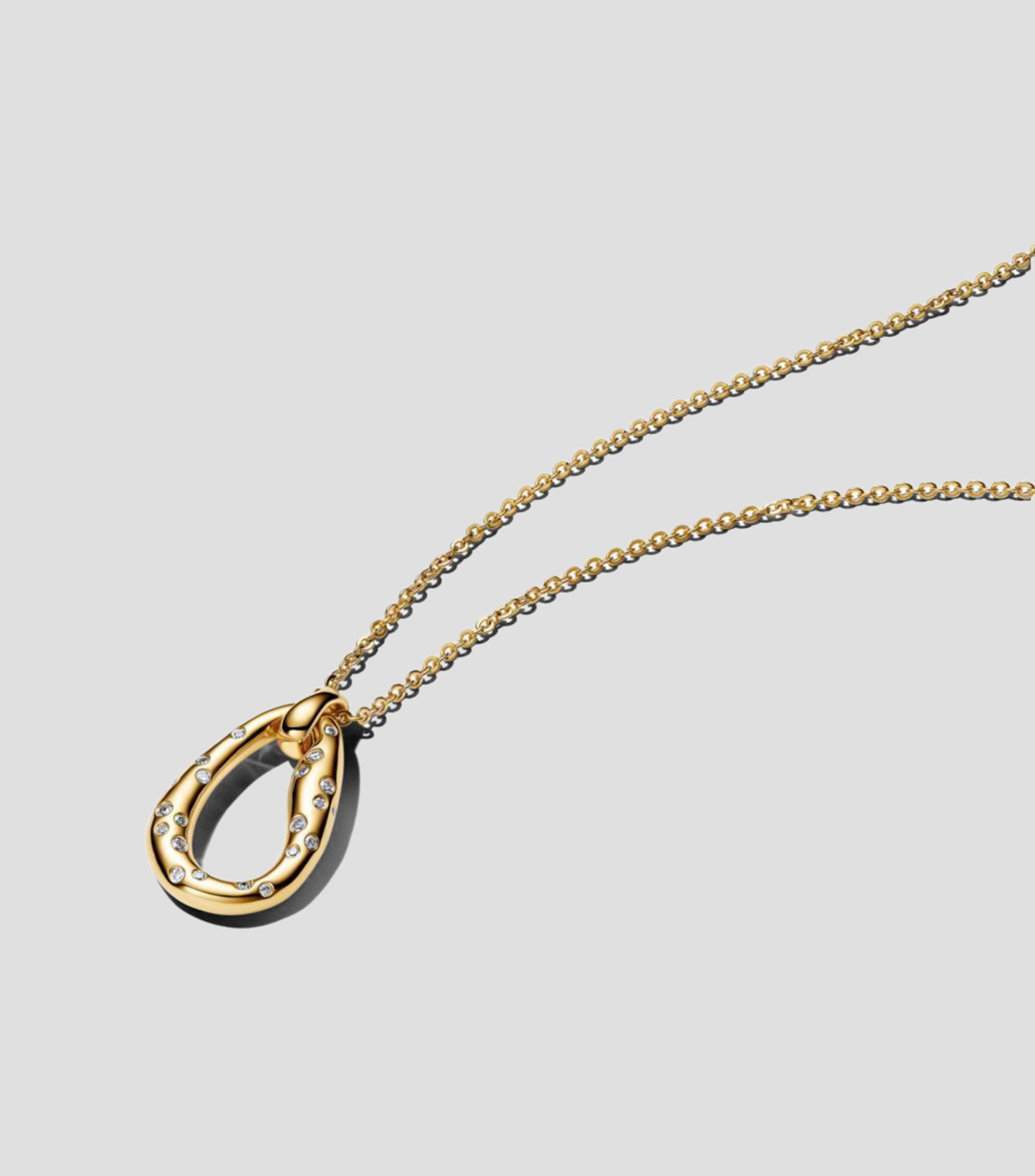 Collar en Plata con piedras Mujer