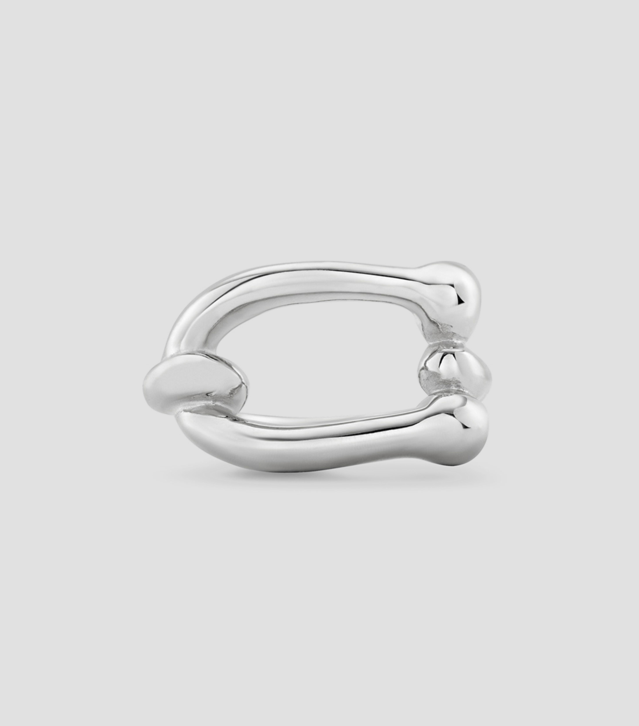 Anillo en baño de plata Serotonin Mujer