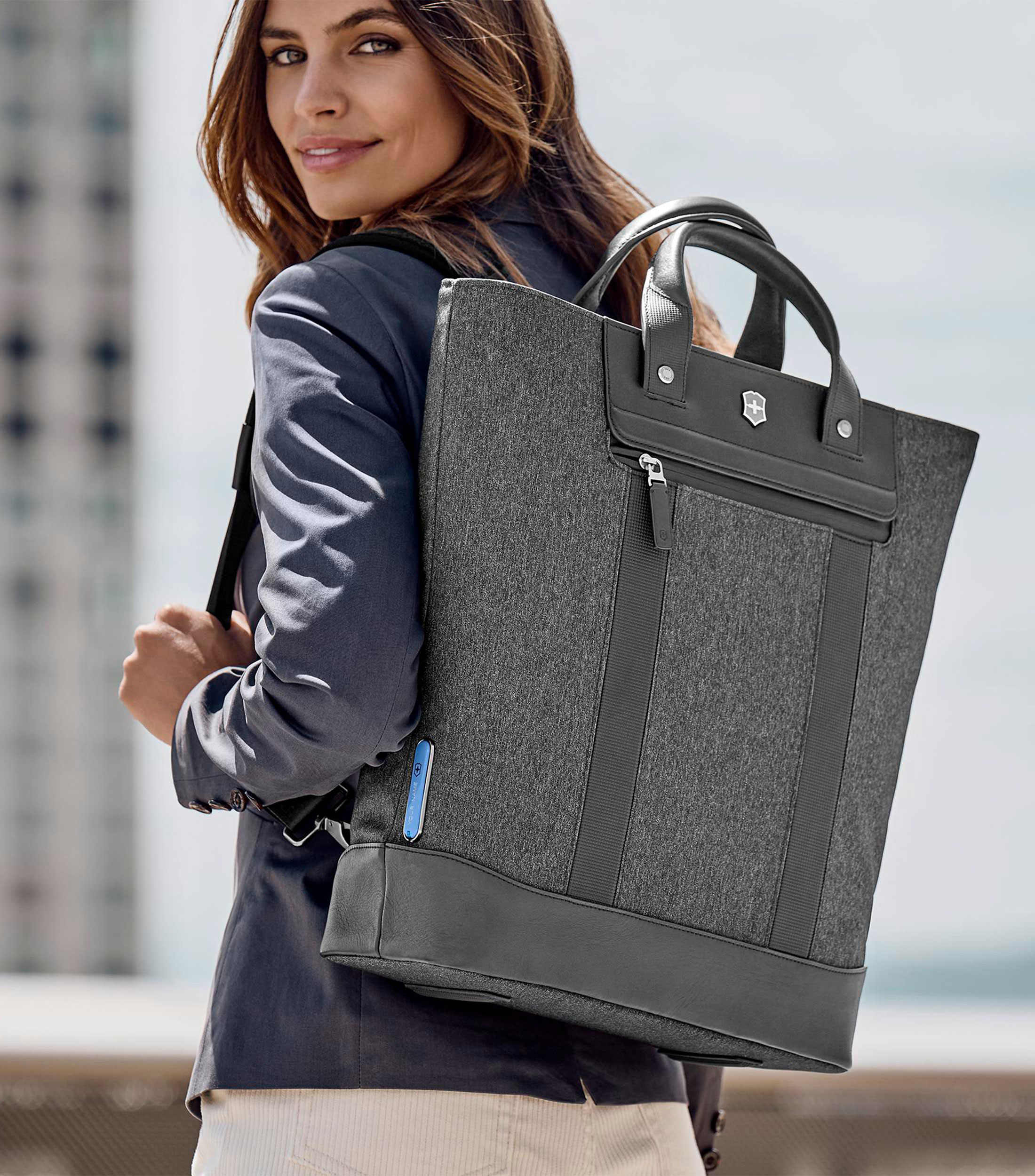 Bolsa Tote Architecture Urban Carry lisa Unisex