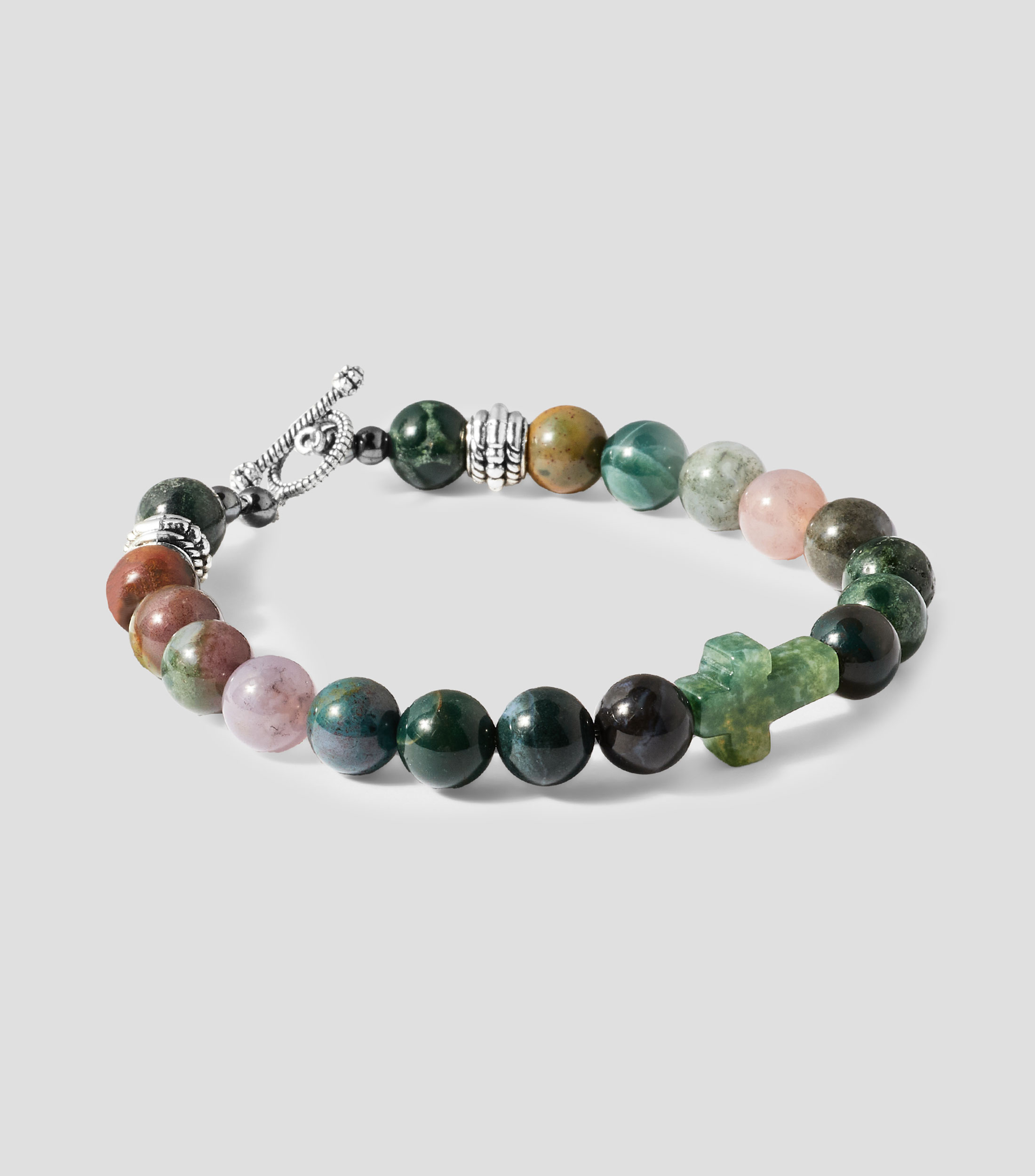 Pulsera con ágata Hombre
