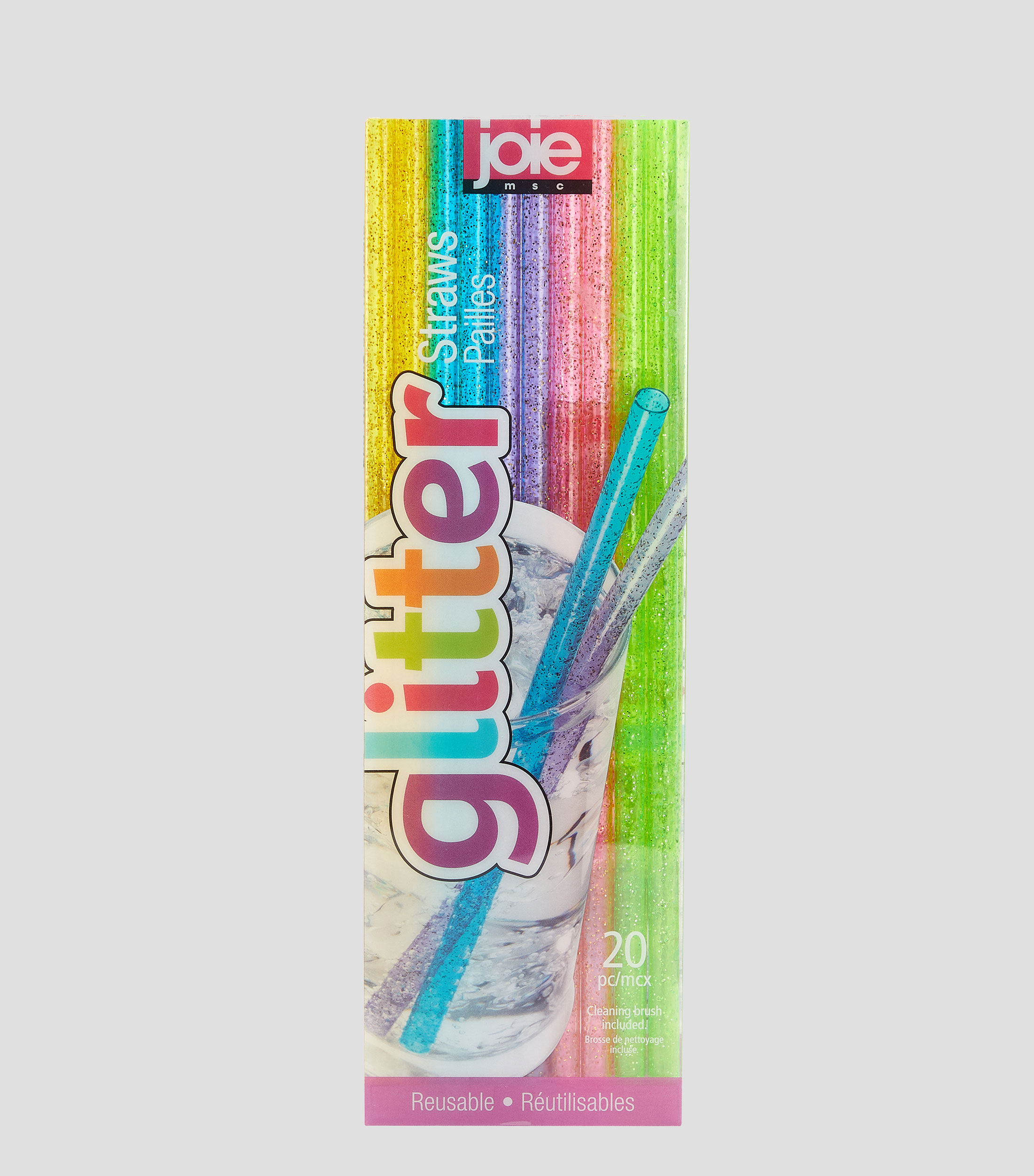 Set 20 Popotes Glitter