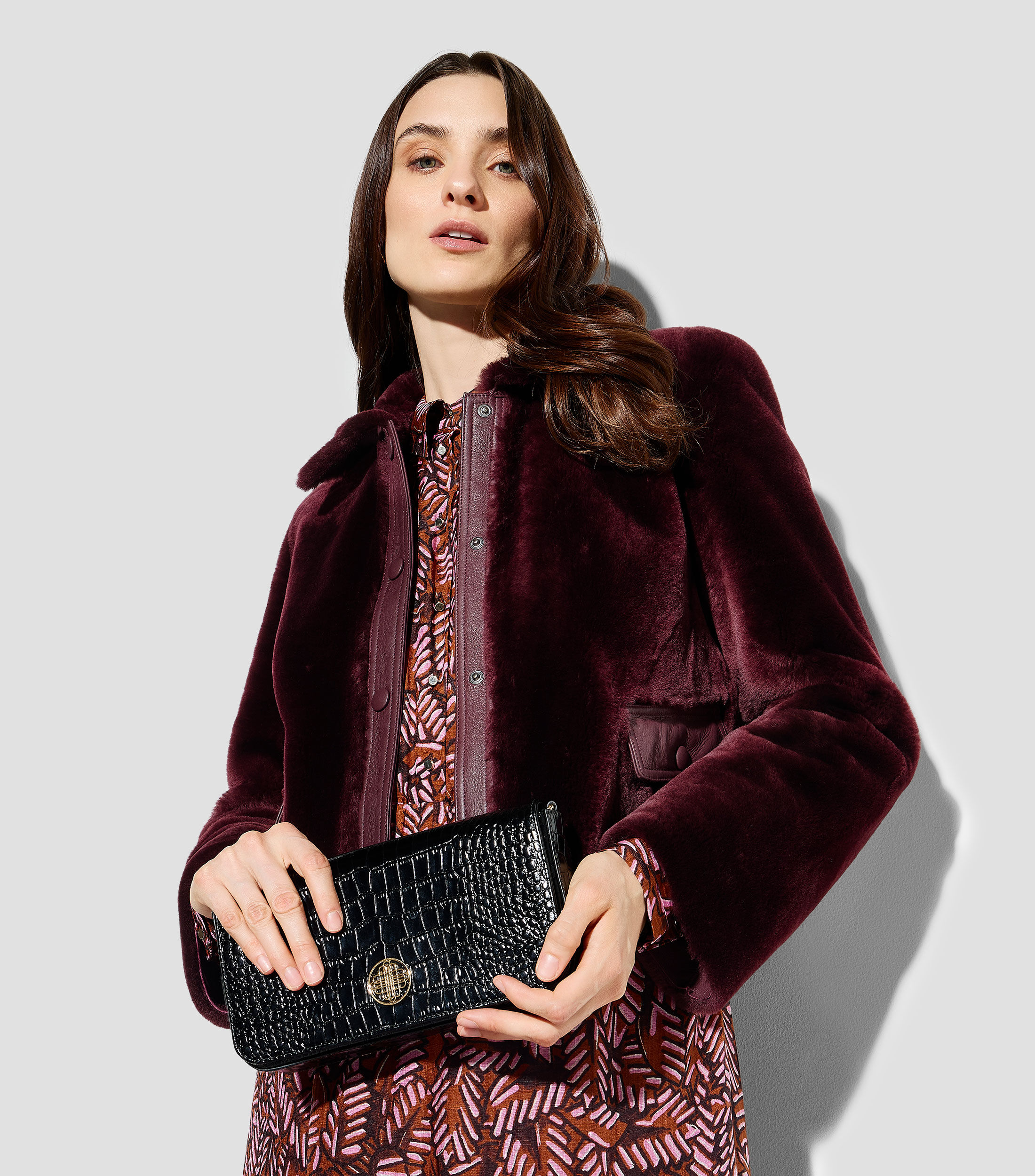 Bolsa Crossbody en piel Mujer