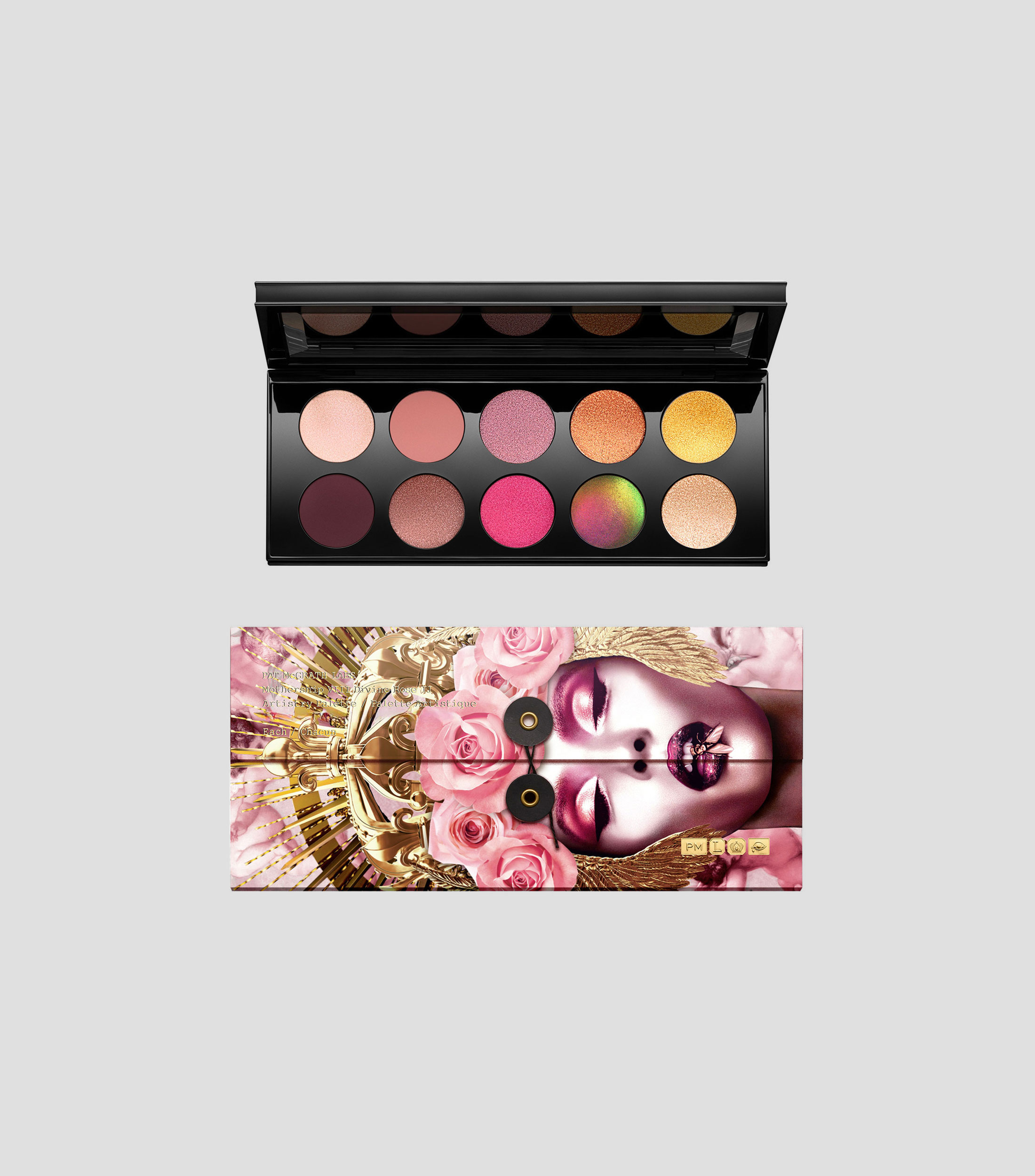 Paleta de Sombras Mothership VIII Divine Rose II, 13.2 gr