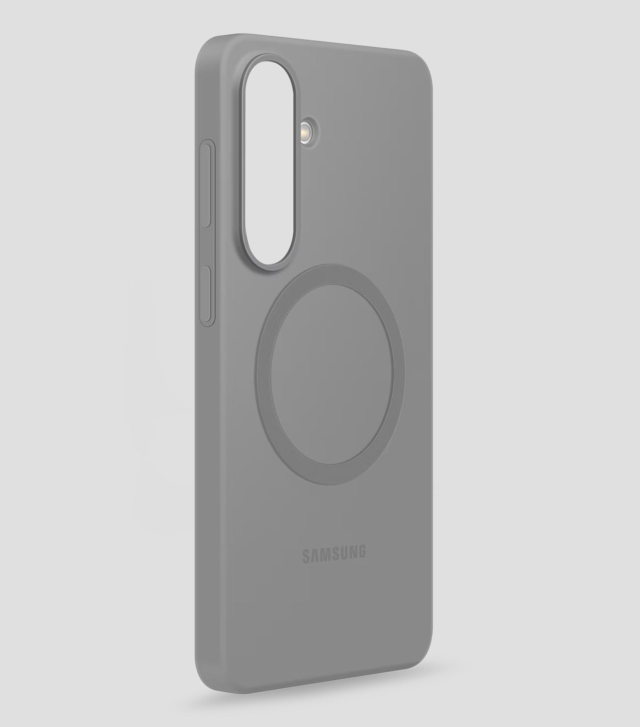 Funda Magnética Galaxy S26+ gris lisa