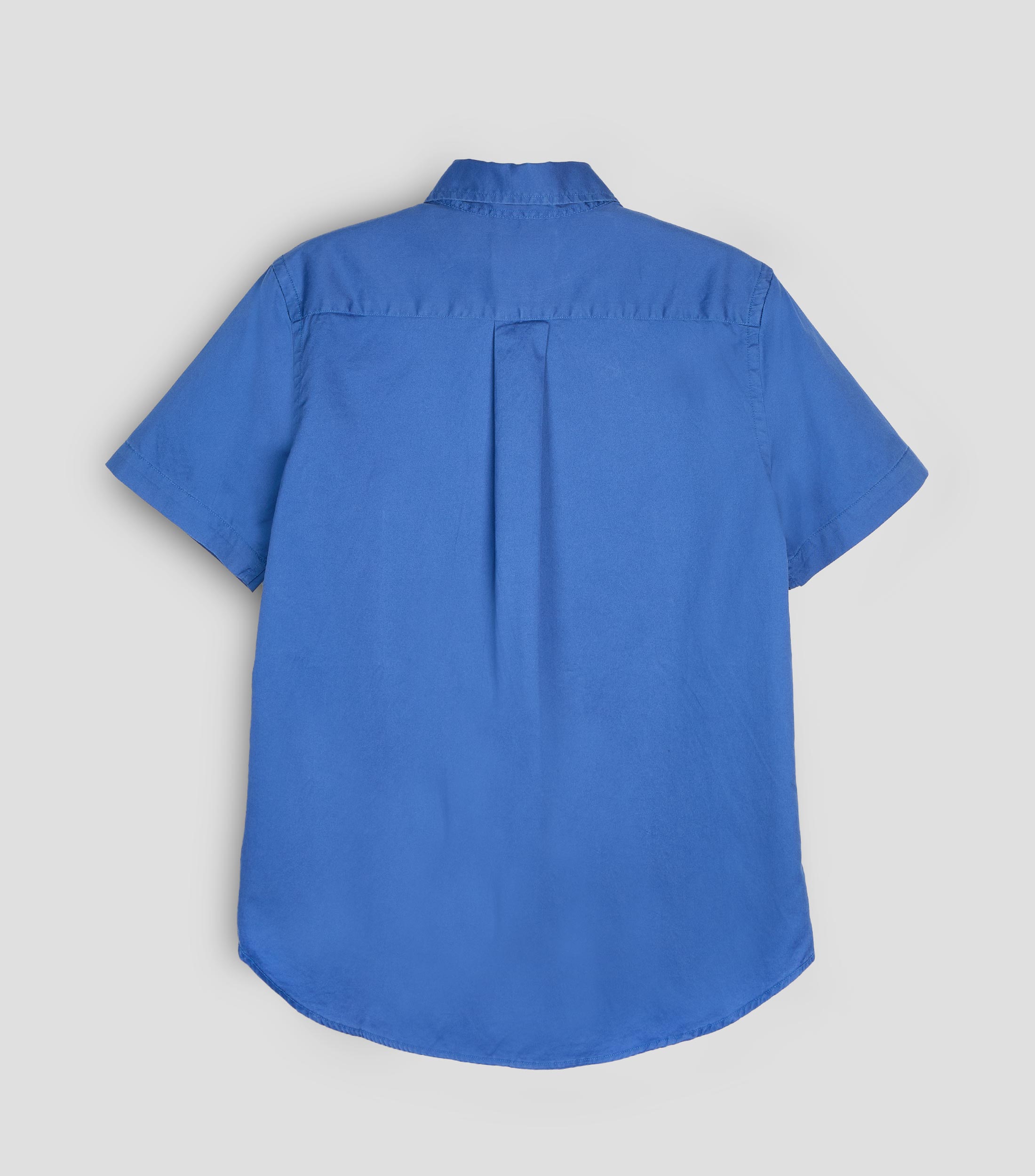 Camisa lisa manga corta Niño