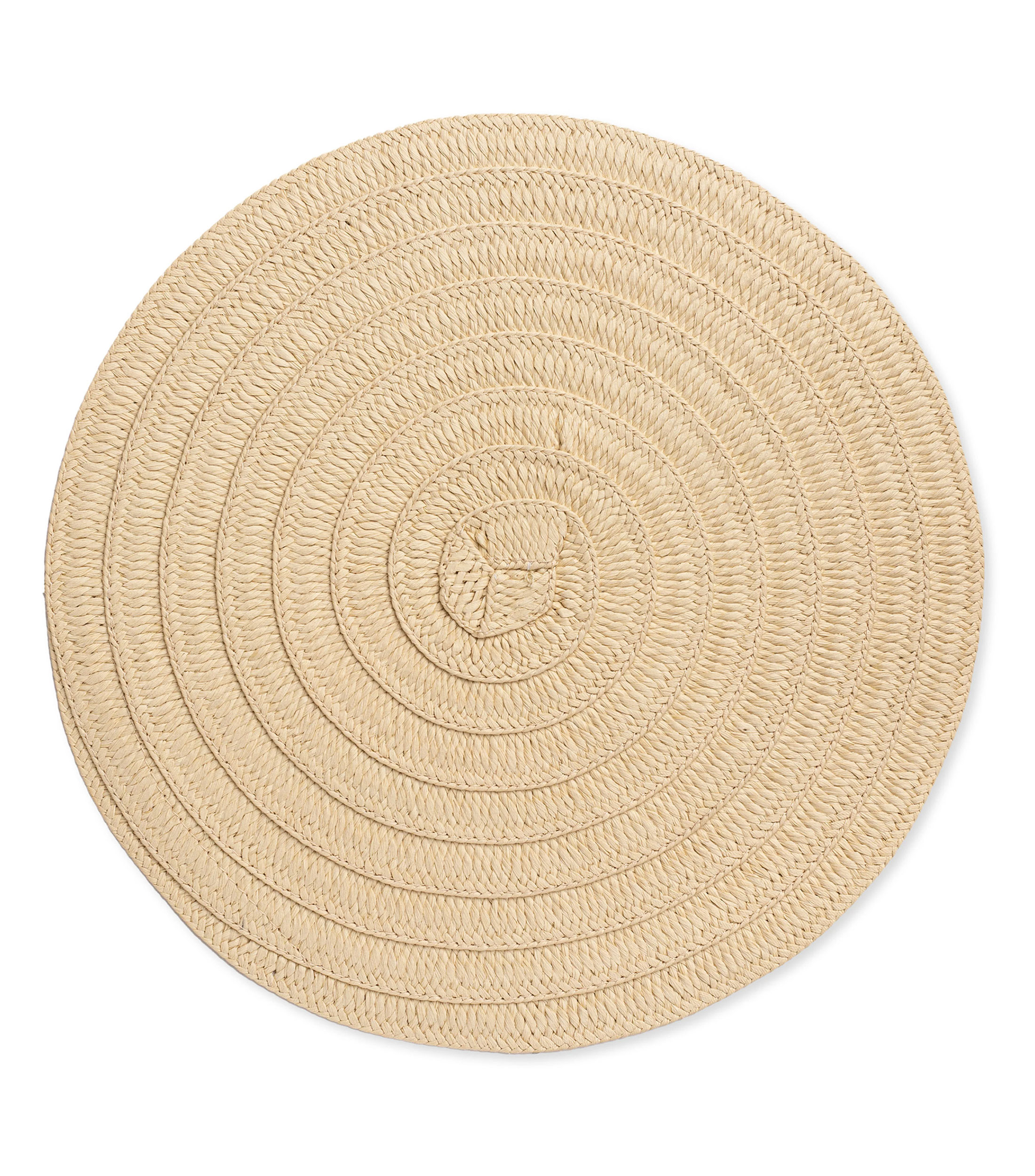 Mantel Raffia individual circular