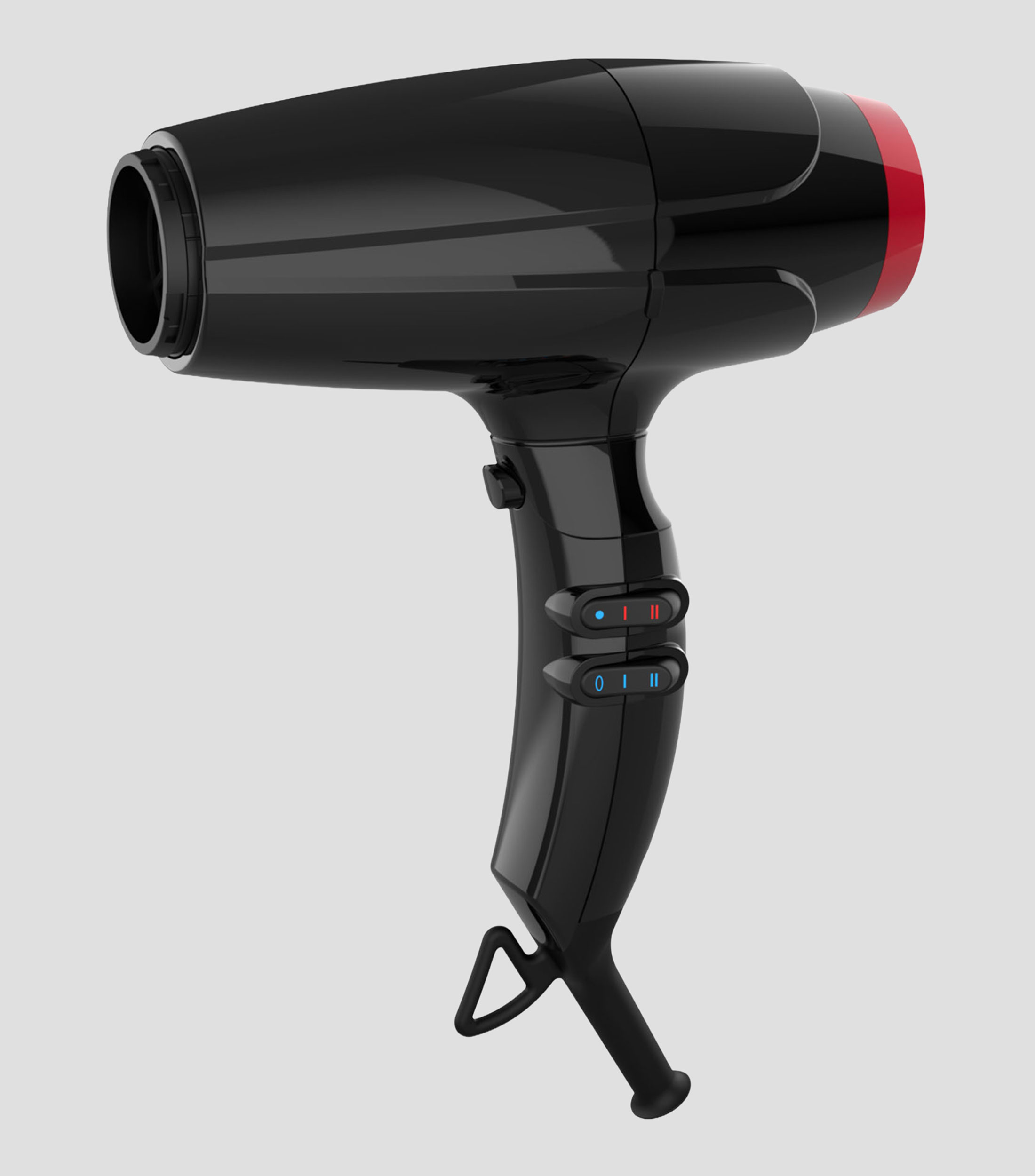 Secadora para Cabello Eléctrica Rápido Negra