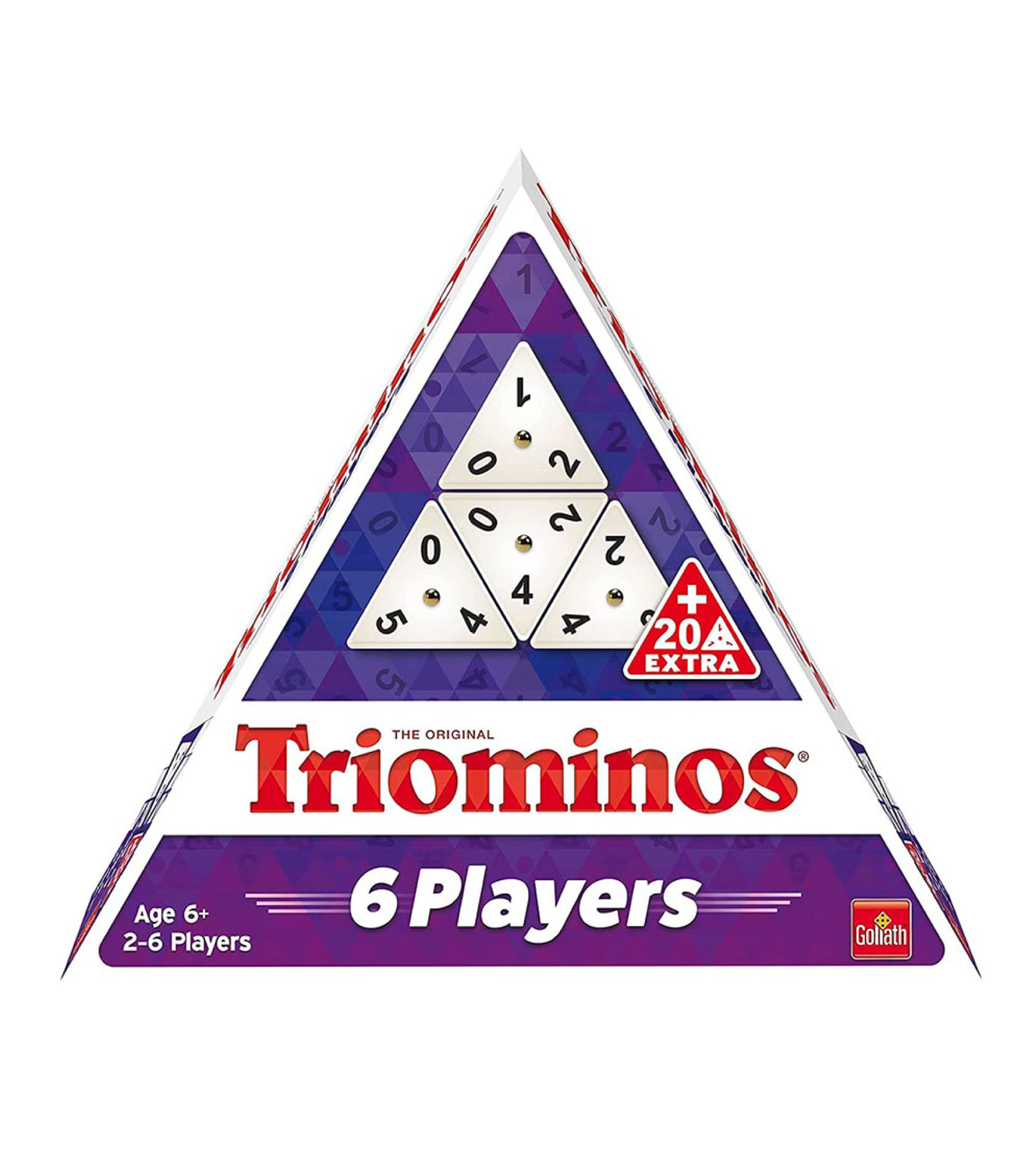 Juego de Mesa Triominos de 6 Jugadores