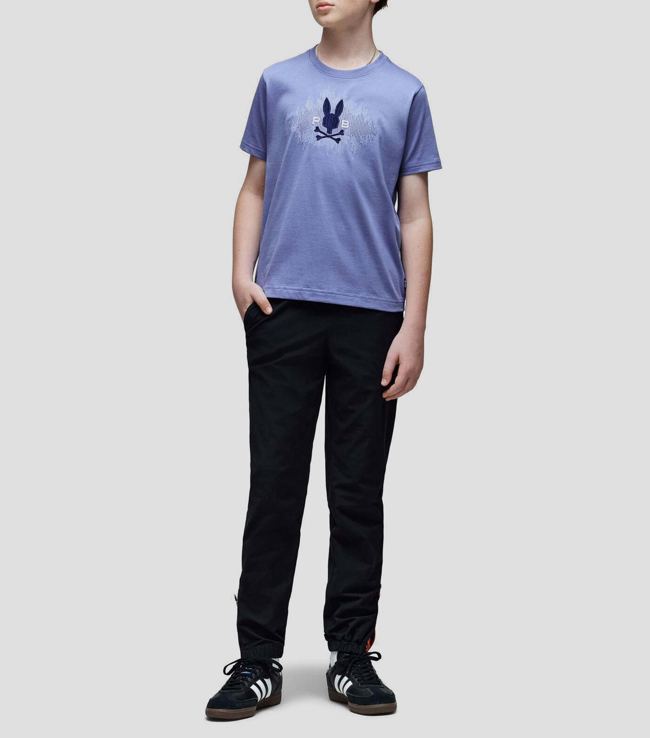 Playera cuello redondo manga corta lisa Niño