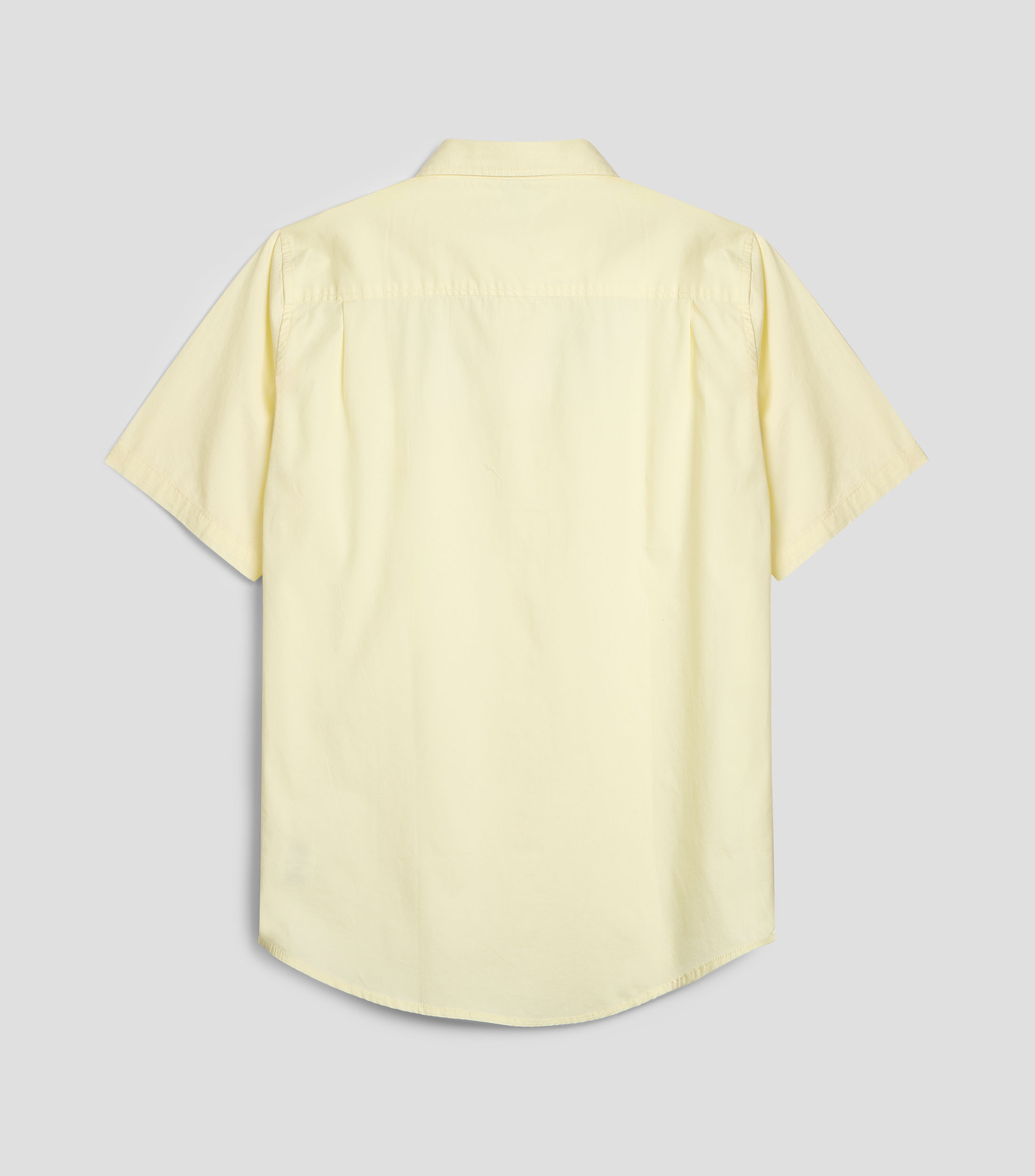 Camisa lisa manga corta Niño