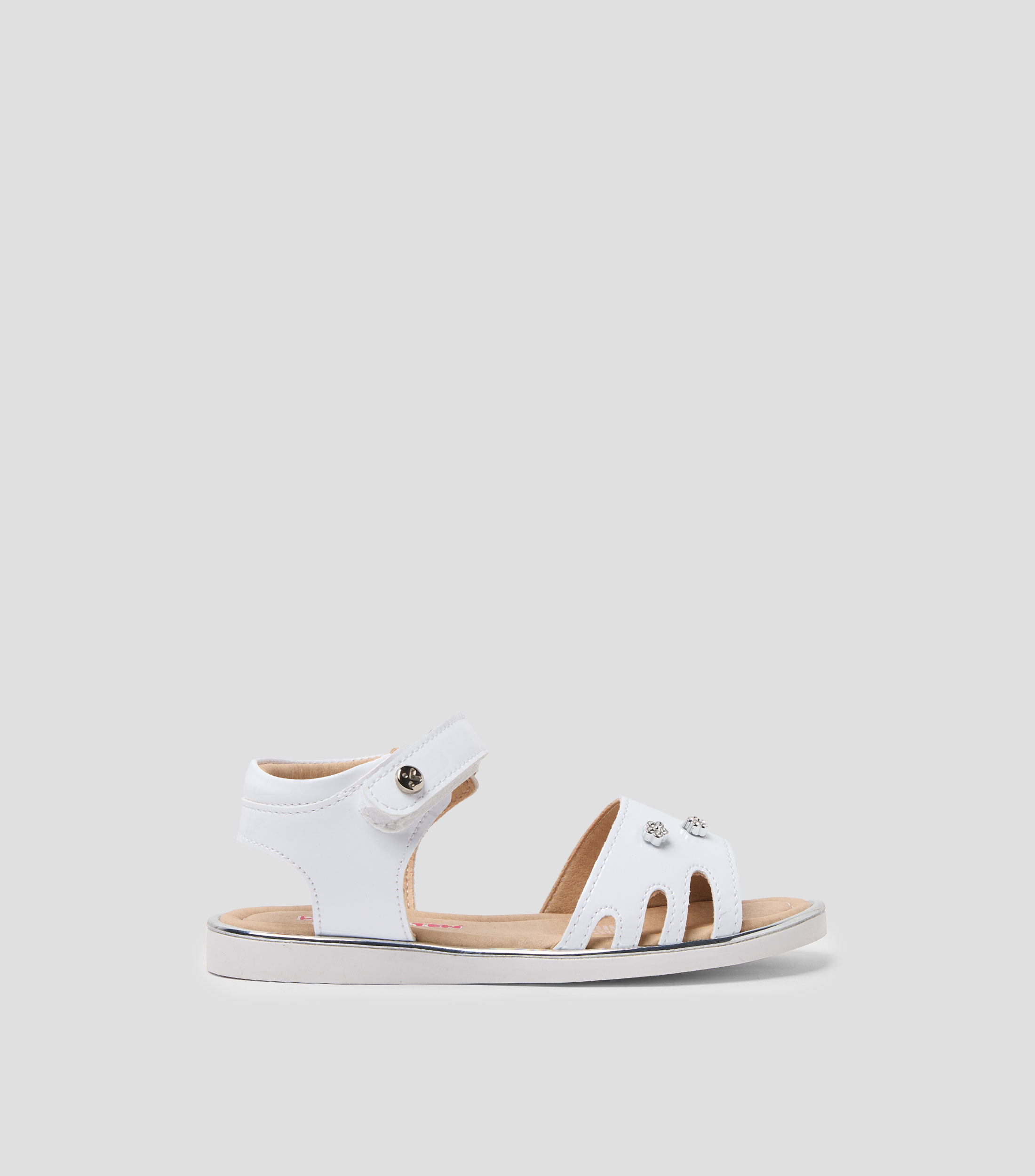 Sandalias planas con cinta Niña