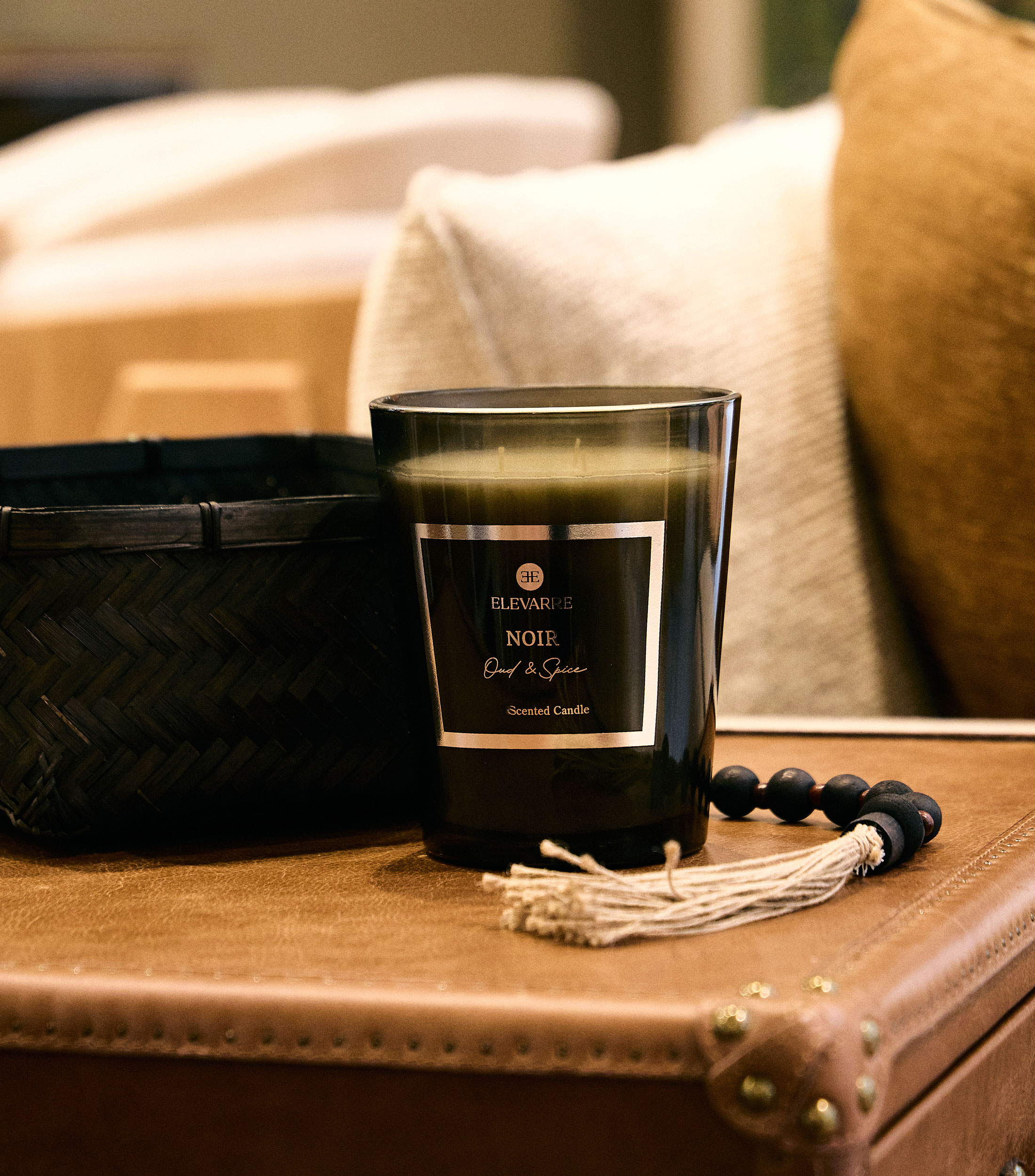 Vela Aromática Noir Oud en cera