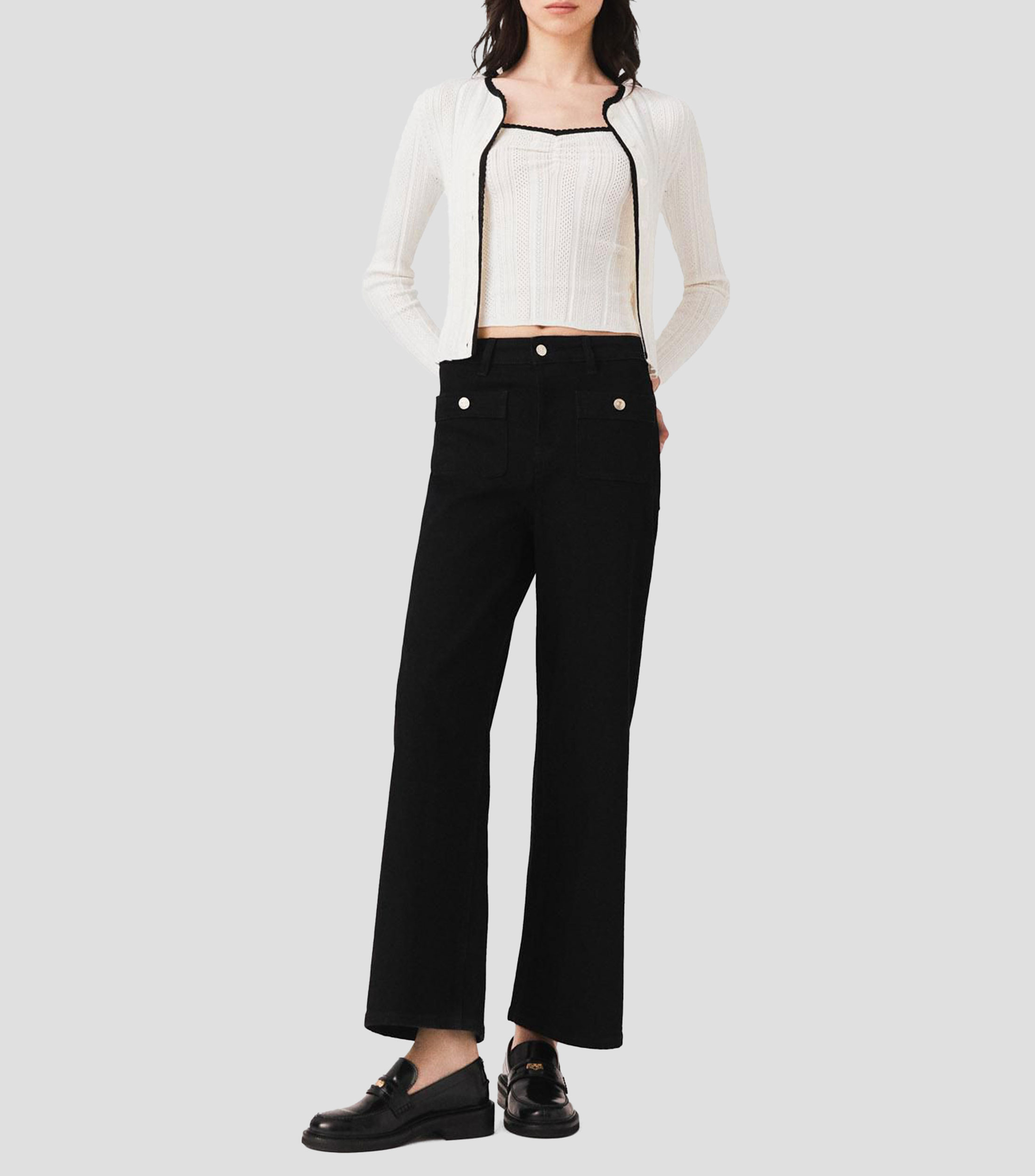 Blusa microdiseño sin mangas Mujer
