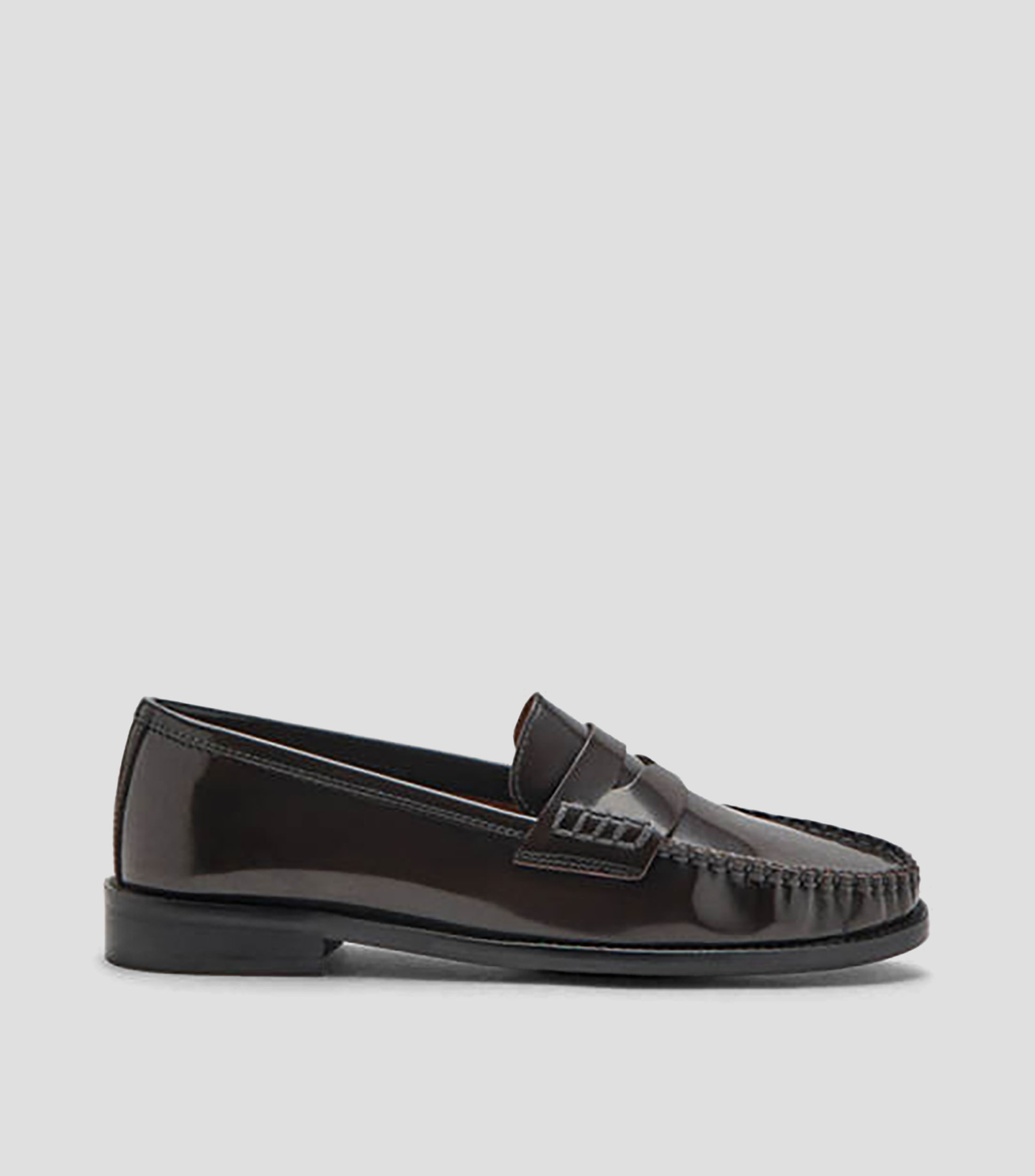 Zapatos Slip On casuales en piel Mujer