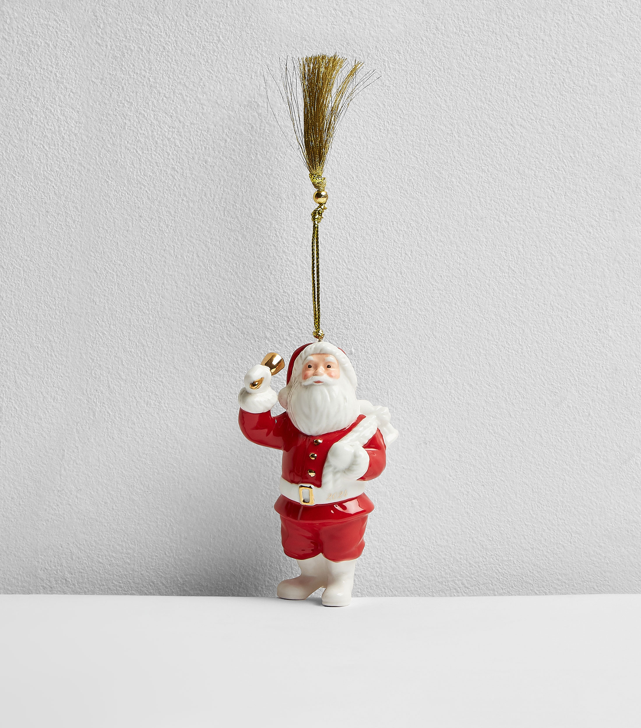 Ornamento Santa Claus en porcelana