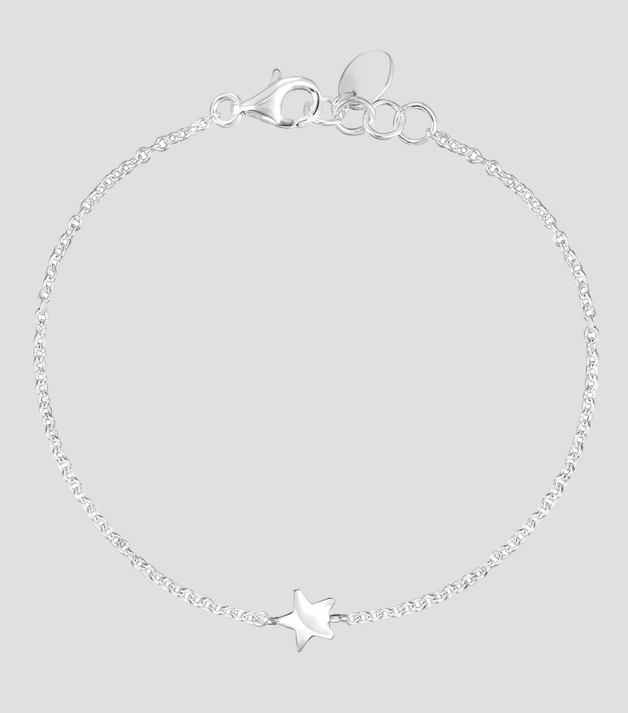 Set 2 pulseras en plata Mujer