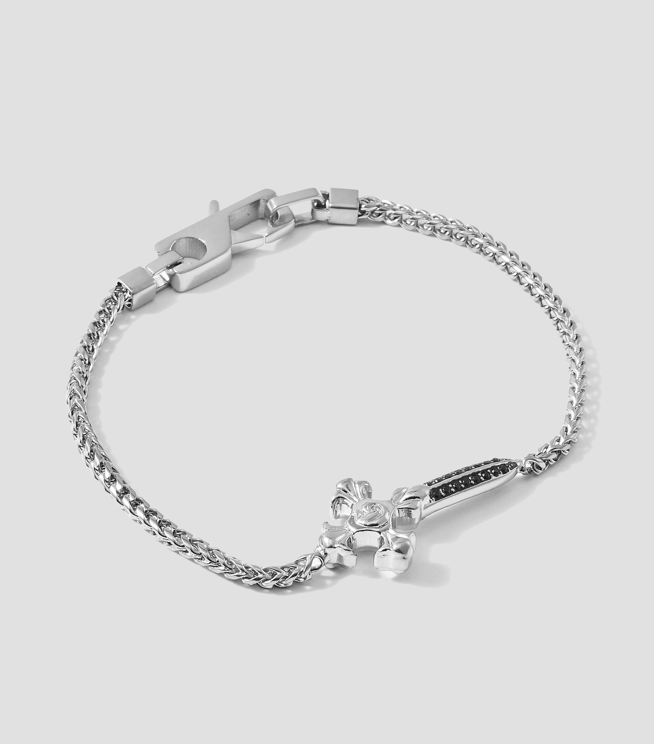 Brazalete con circonia Rebel Knight Hombre