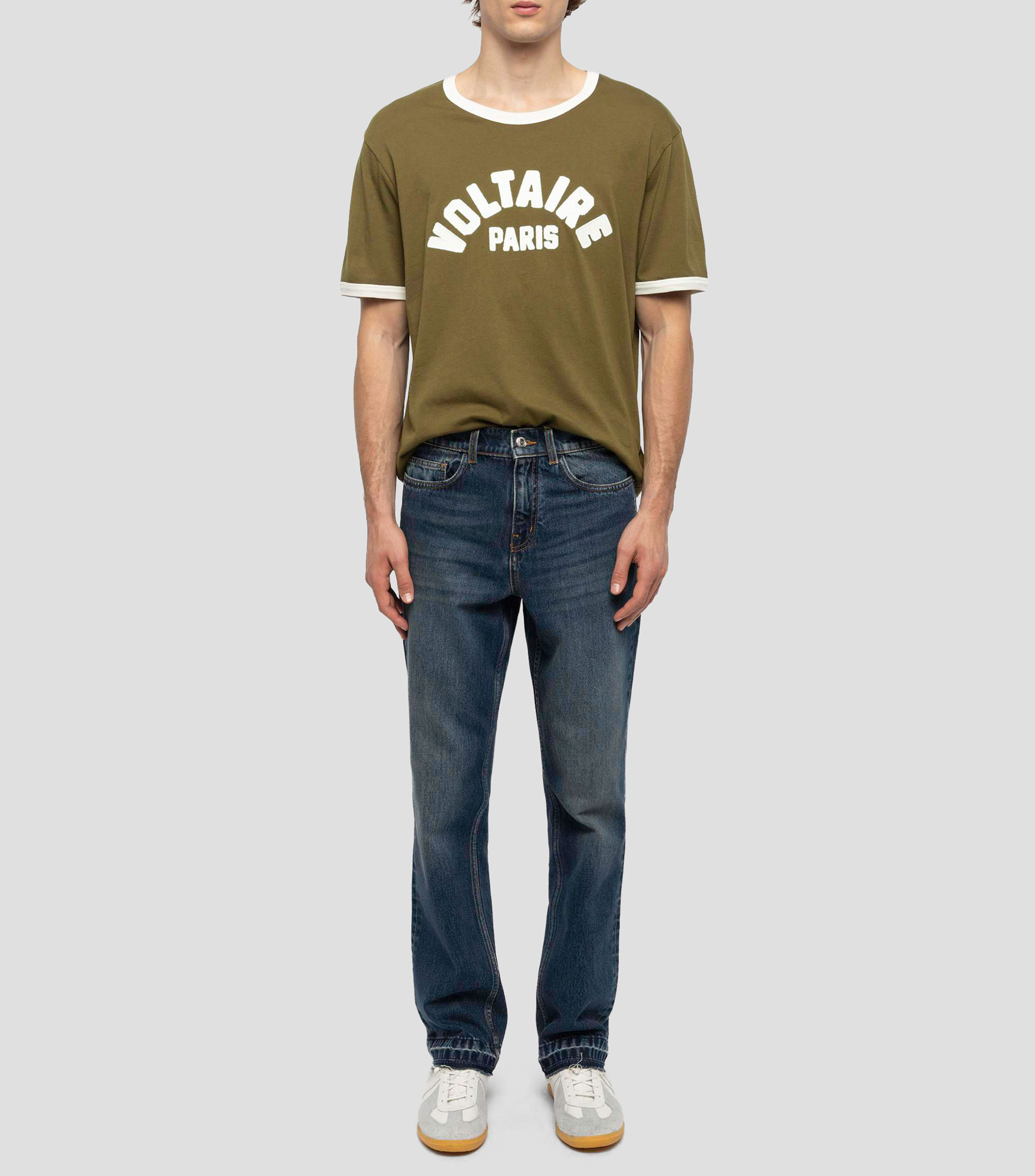 Playera cuello redondo manga corta fantasía Hombre
