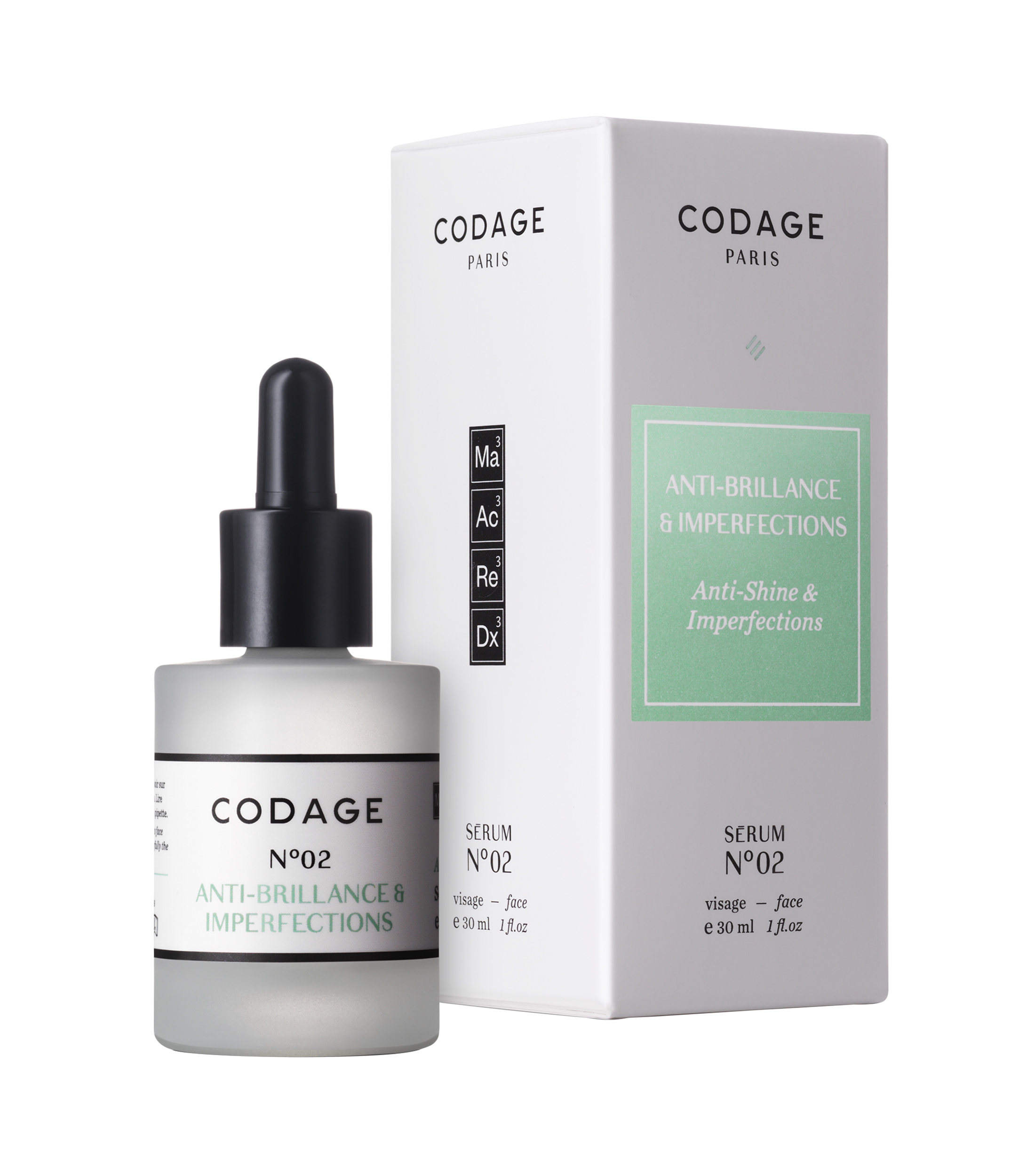 Suero para el rostro Matificante Nº 2, 30 ml
