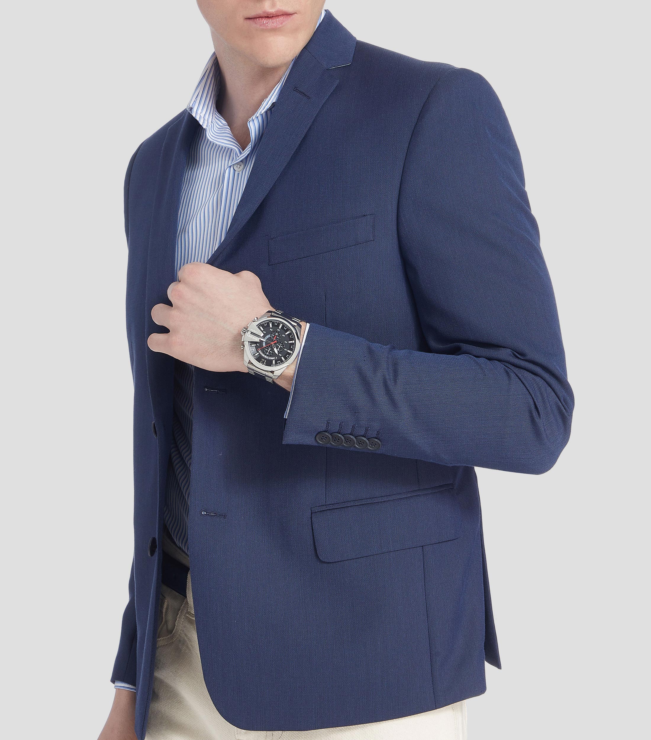 Reloj para Hombre Advanced de Vestir Plateado
