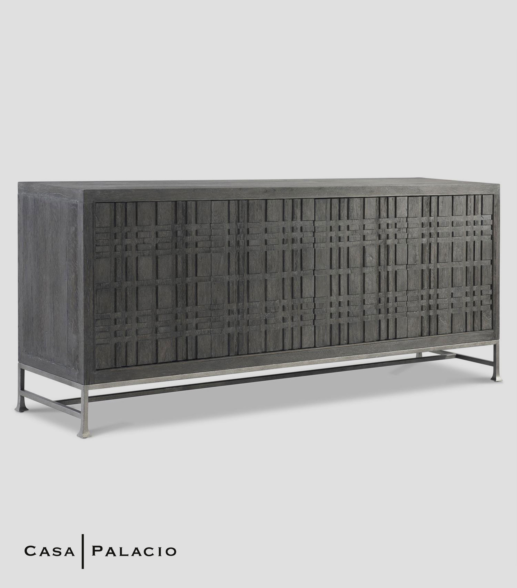 Buffet Tribeca en Madera de Roble Blanco