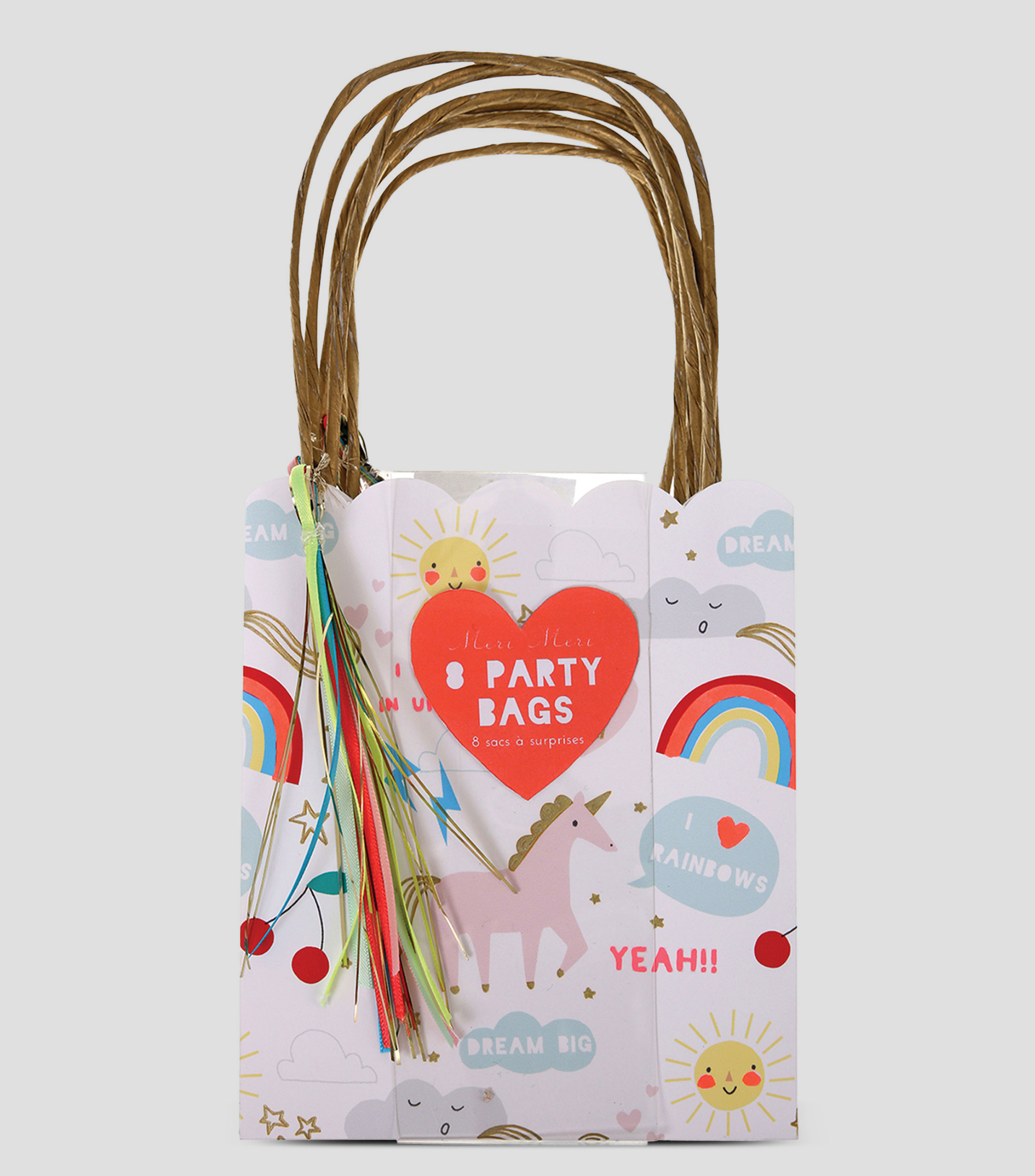 Bolsas para cumpleaños I Believe in Unicorns