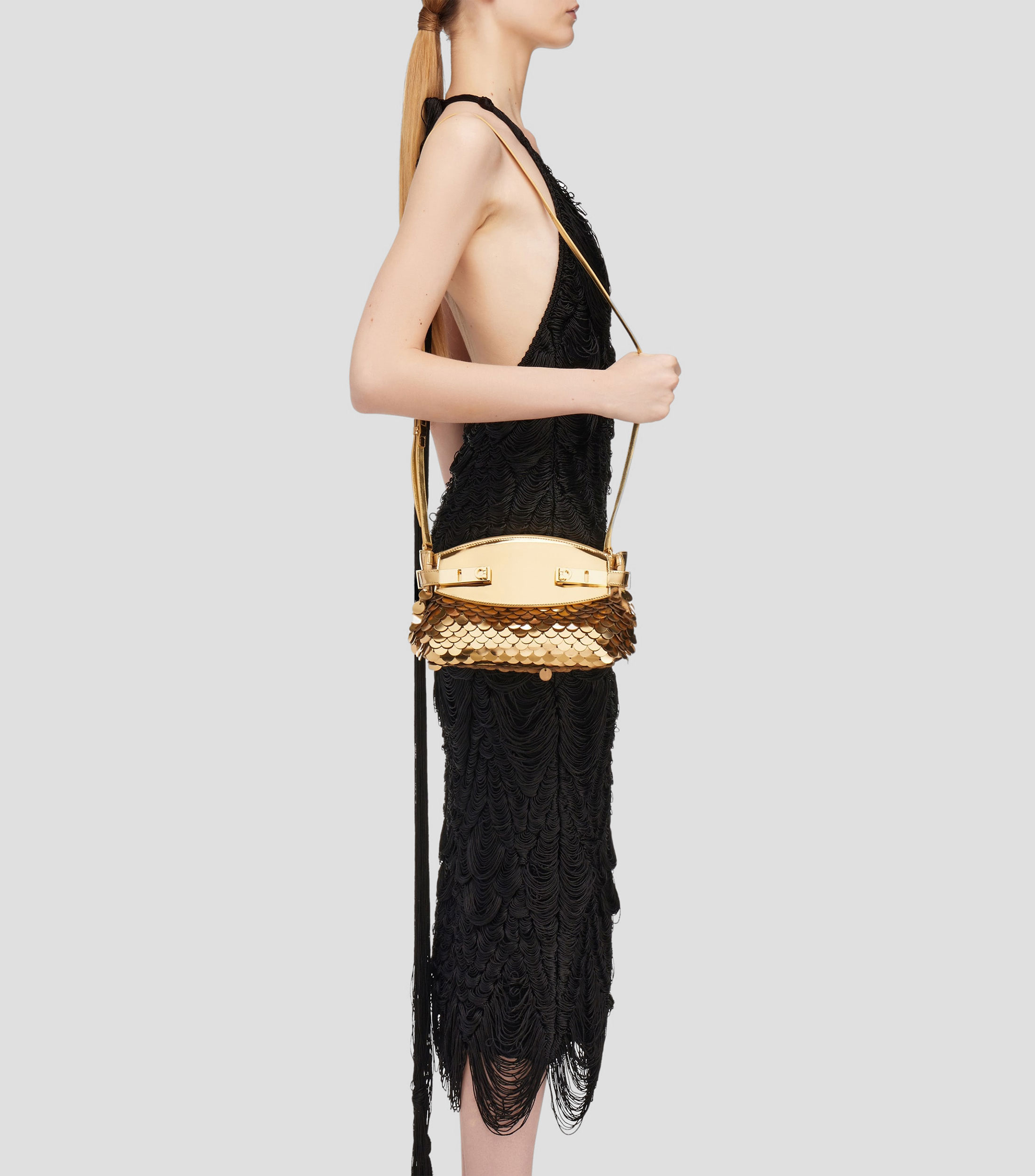 Bolsa bandolera Crossbody Hug Soft con lentejuelas Mujer