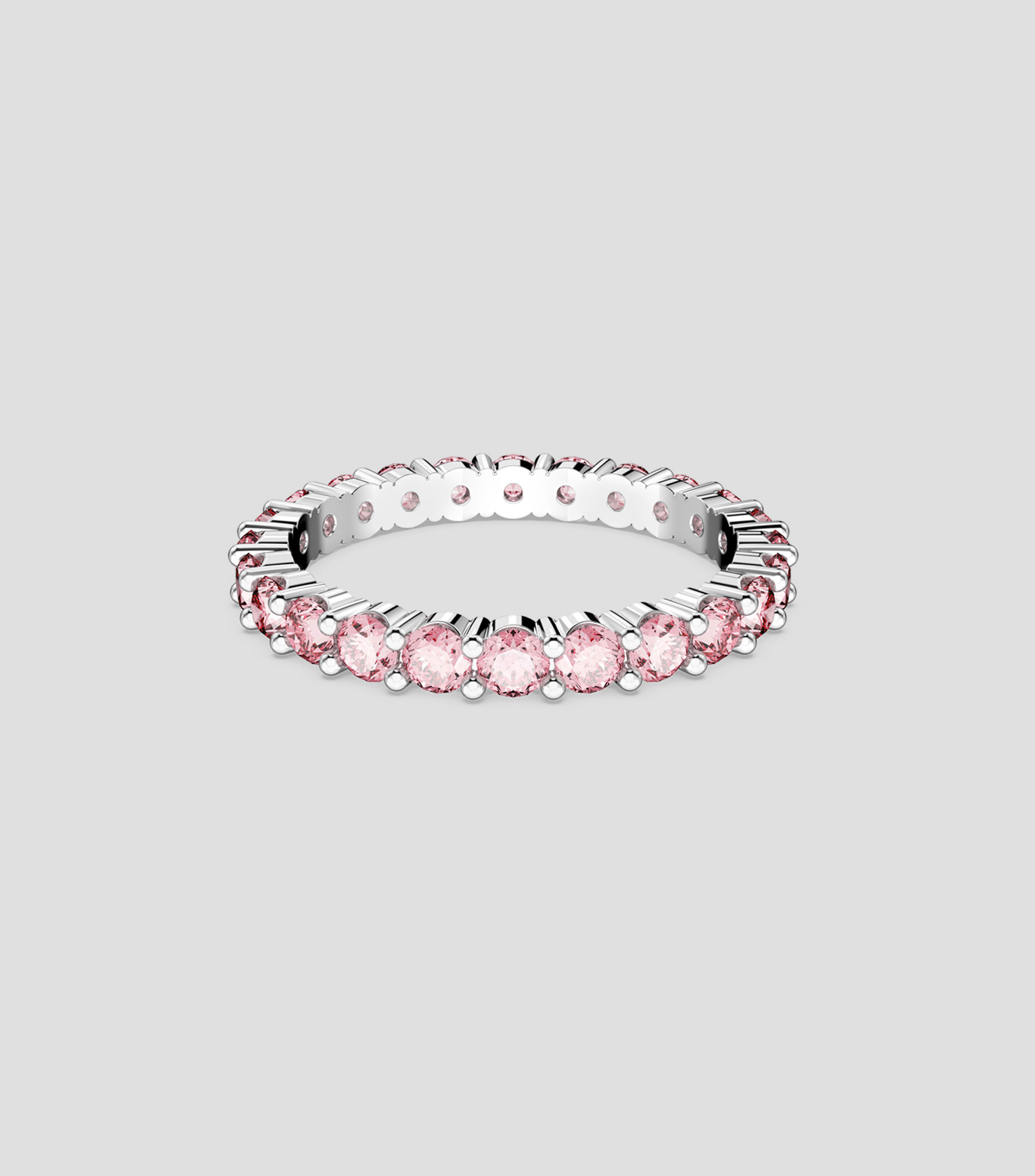 Anillo con zirconias decorativas Mujer