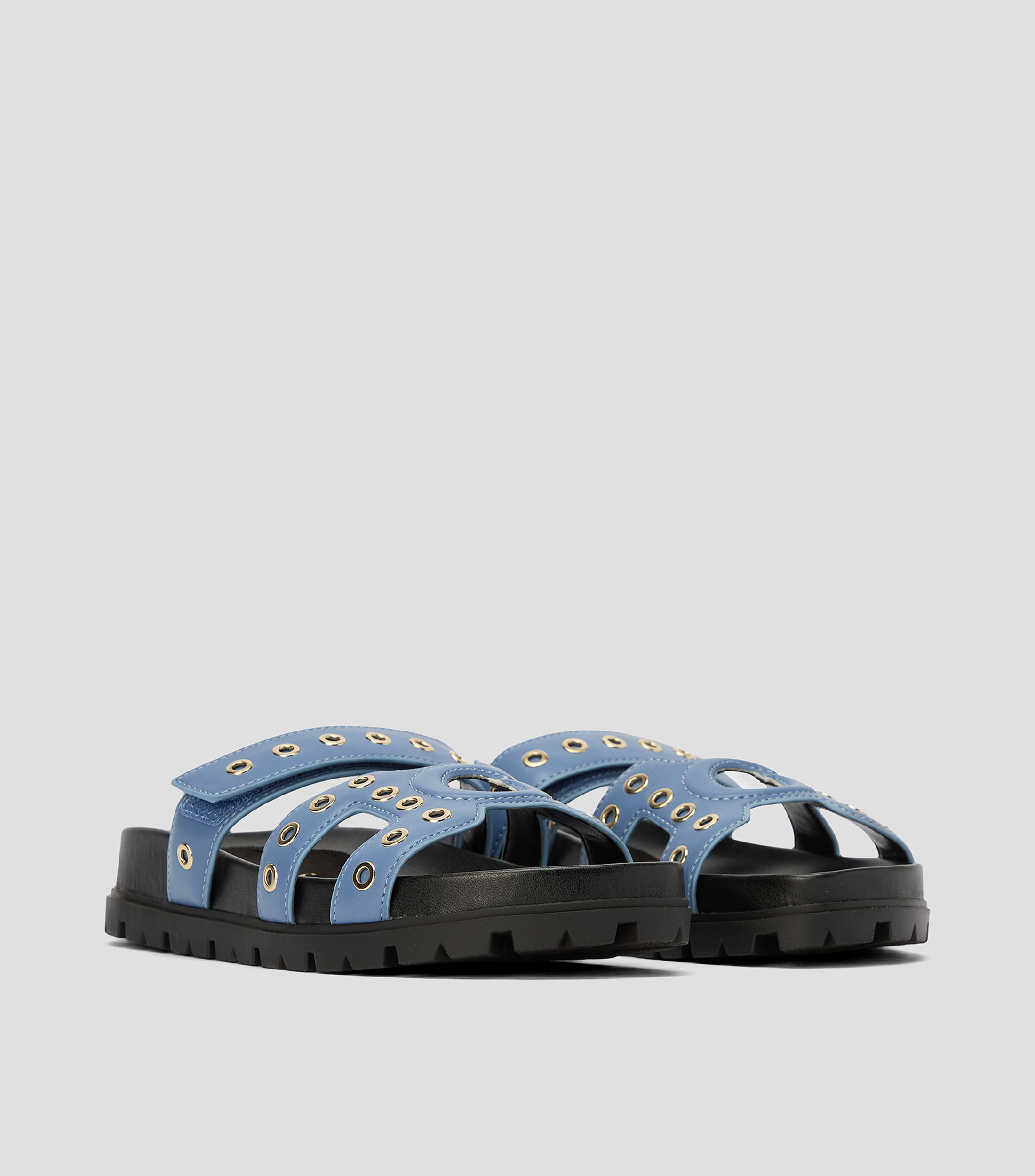 Sandalias casuales planas lisas Mujer