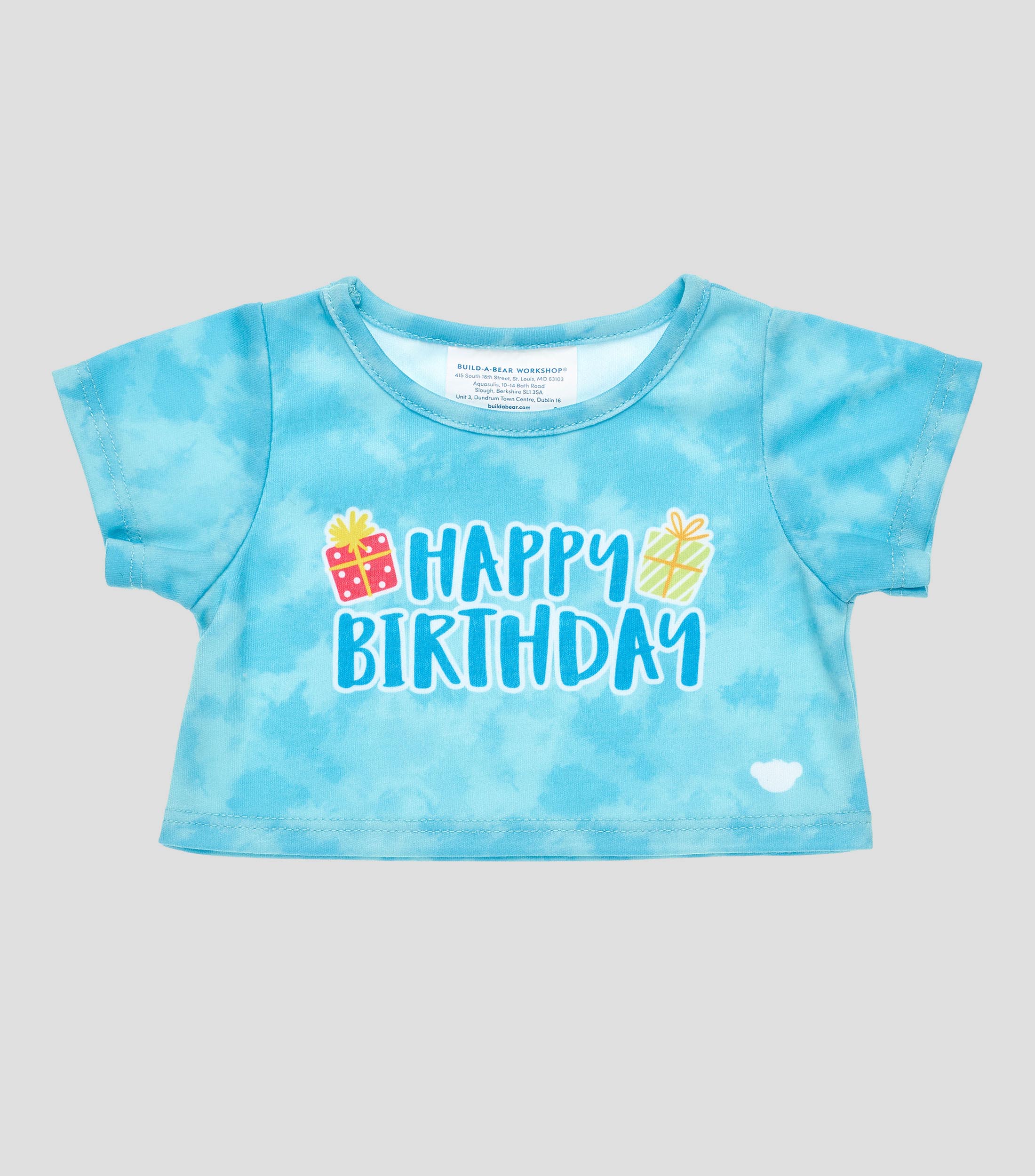 Playera Azul Tie Dye