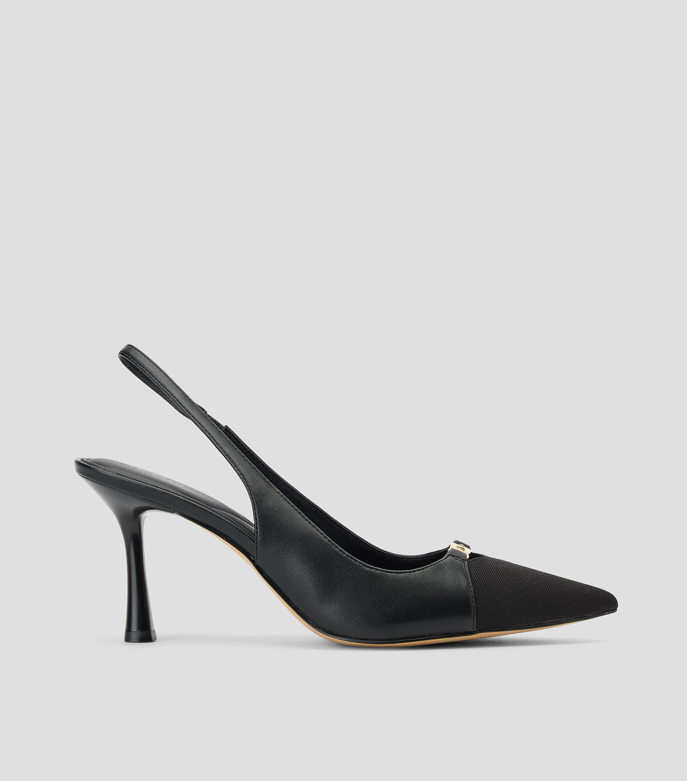 Zapatillas slingback con tacón alto y delgado Augustas Mujer