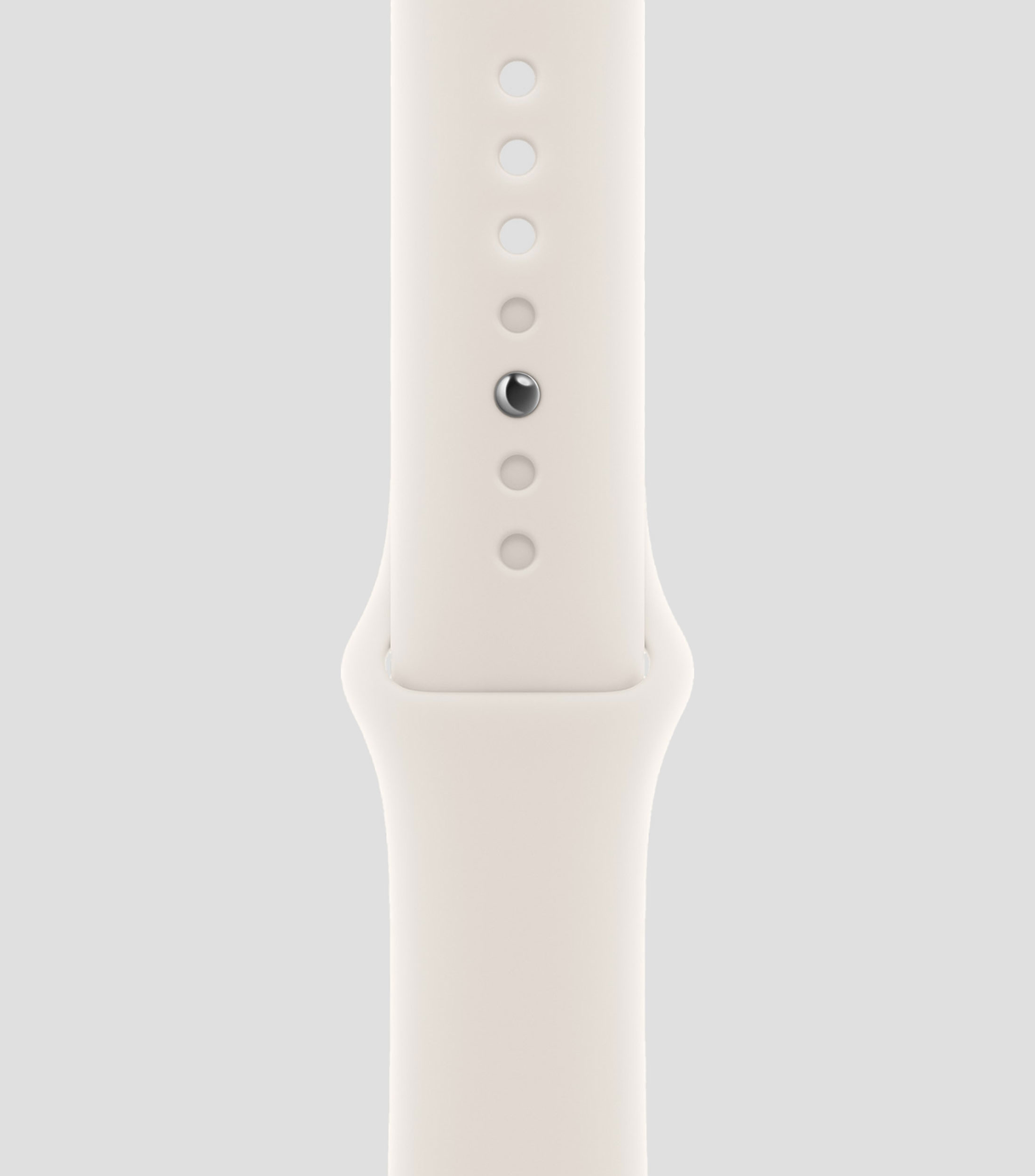 Correa deportiva blanco estelar para caja de 46 mm - ML