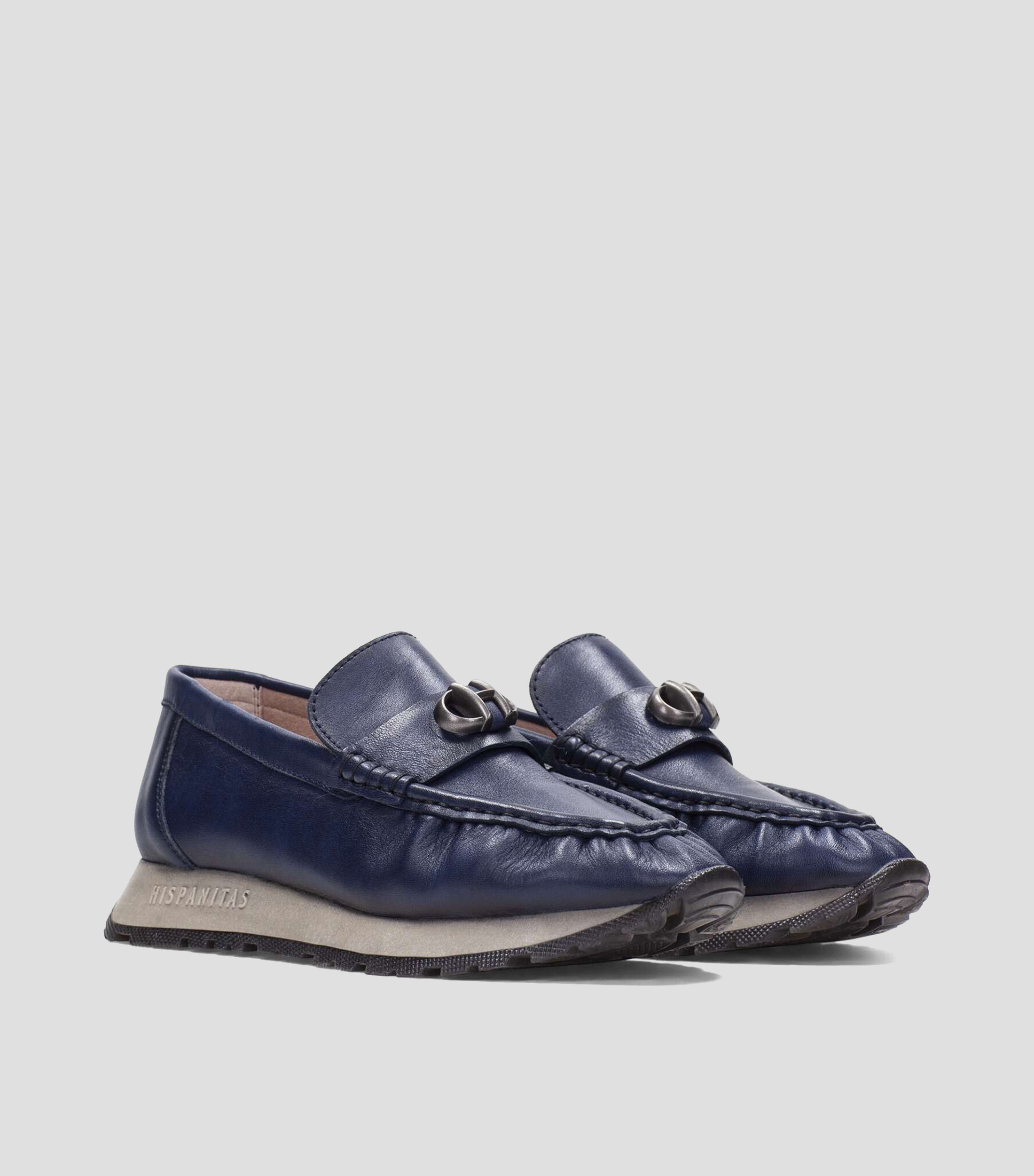 Mocasines Sport Kansas en piel con cintillo Mujer