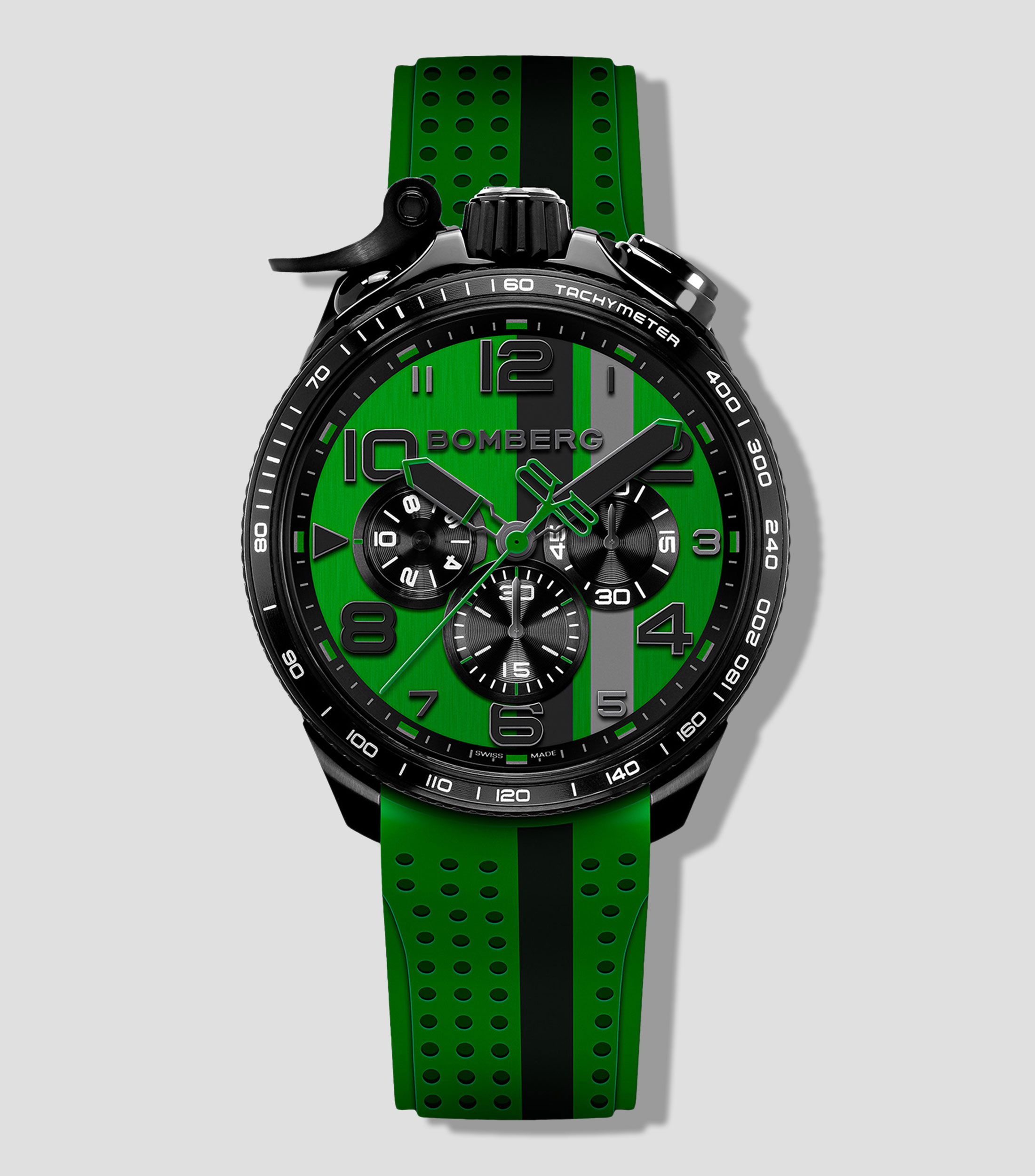 Reloj para hombre Bolt-68 Racing Casual, Negro
