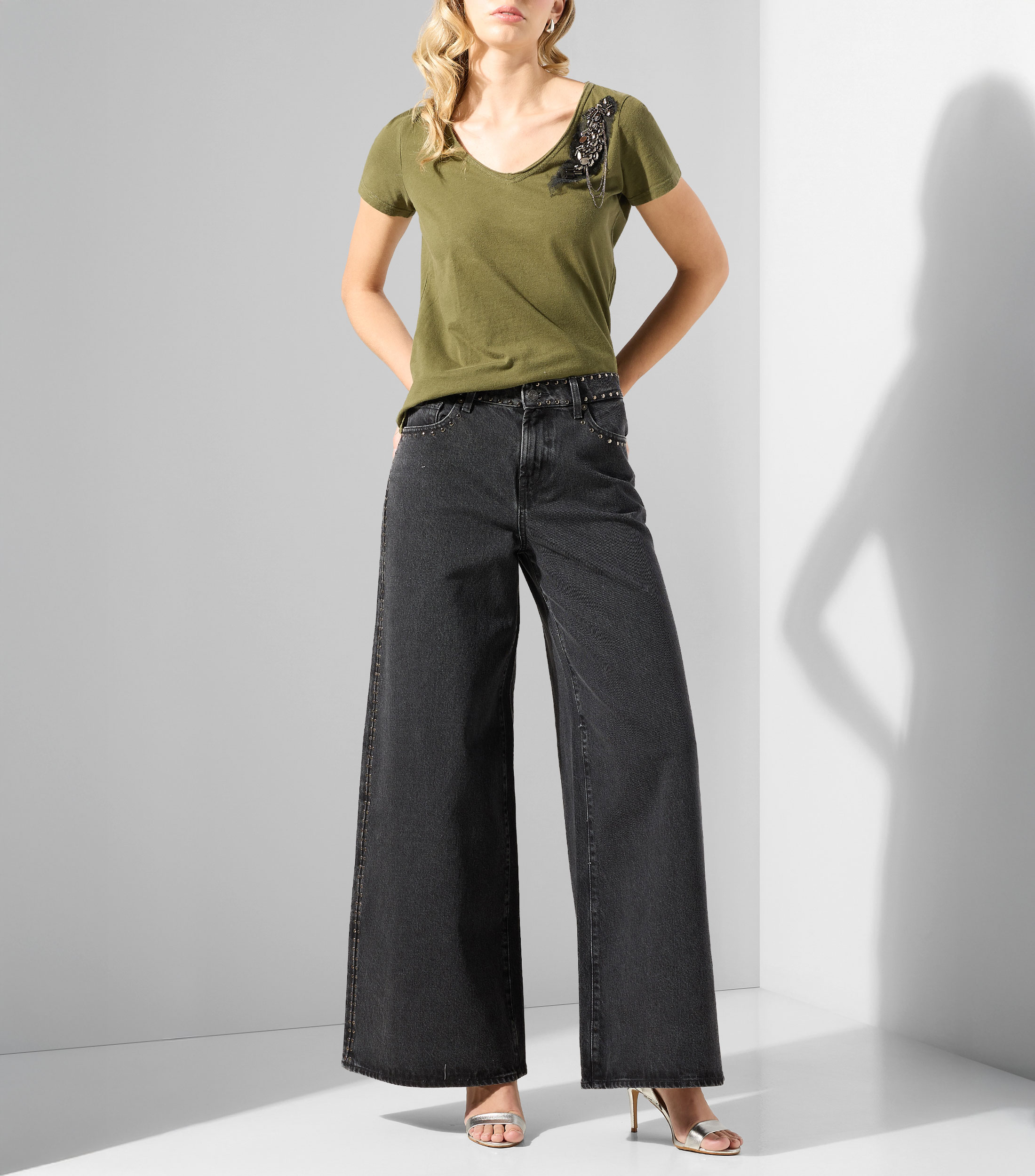 Jeans Marie wideleg Mujer