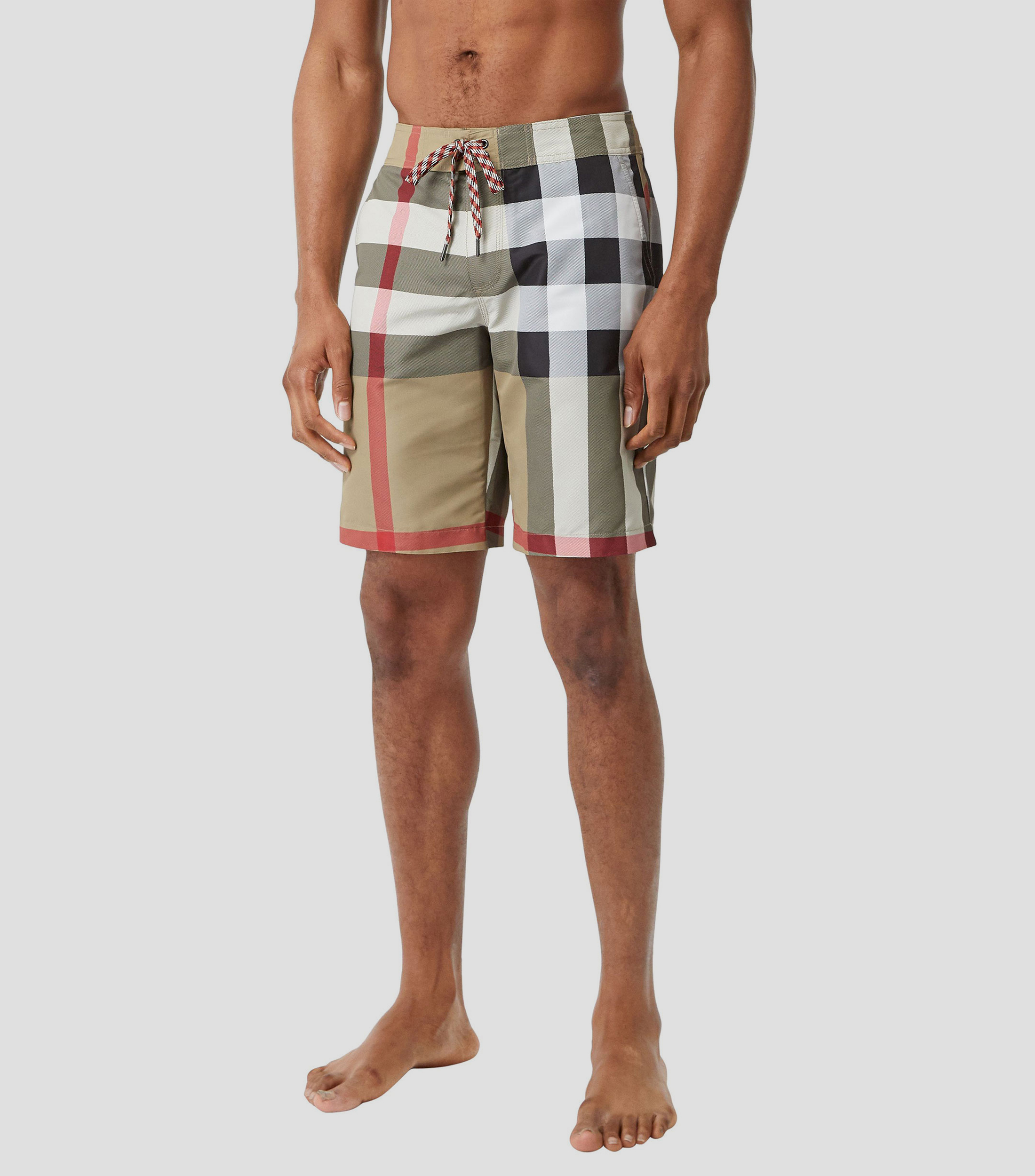 Traje de baño top burberry hombre