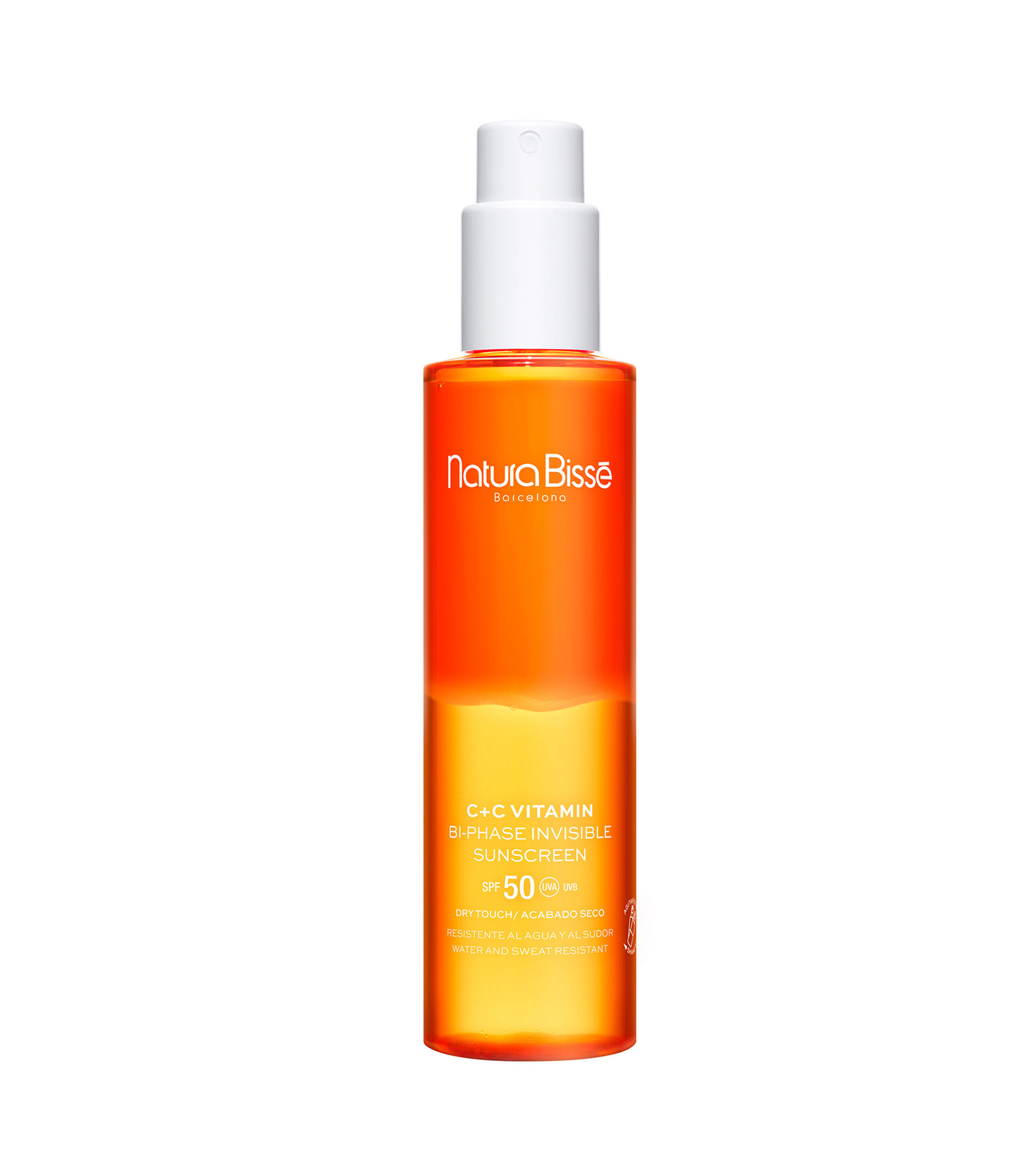 Locion protectora solar CC Vitamin SPF50 Bi-Phase Invisible, 200 ml