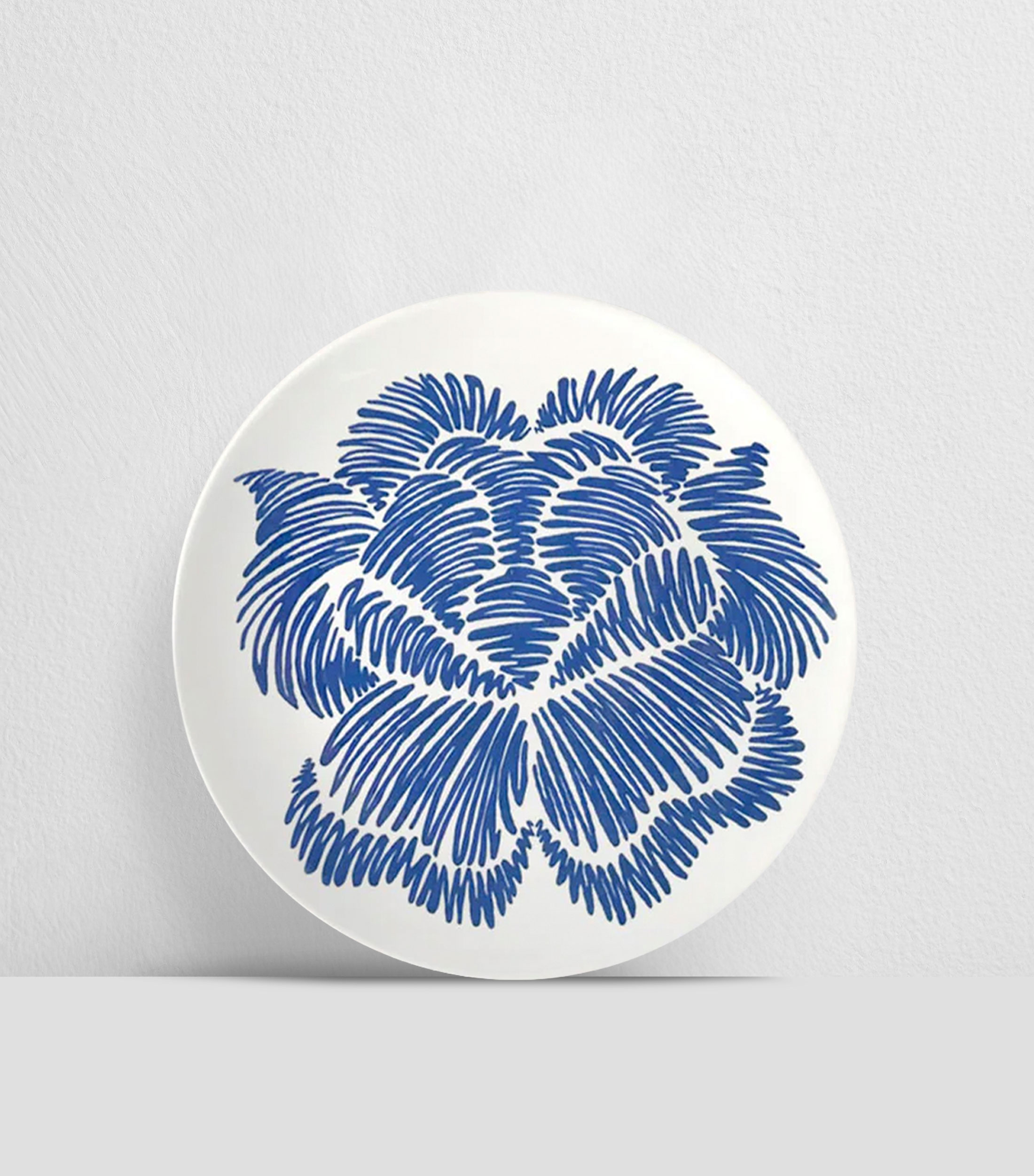 Set 4 Platos para pan Identidad Azul