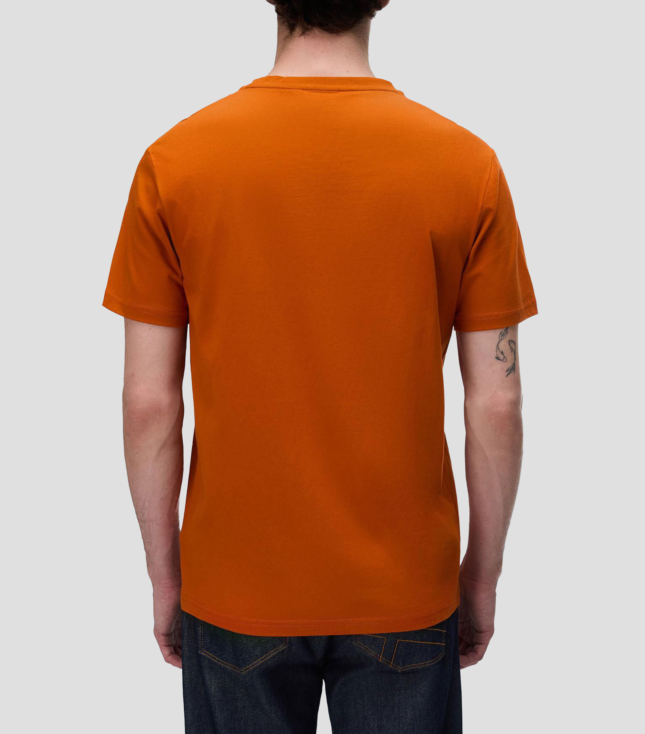 Playera cuello redondo manga corta Salis lisa Hombre