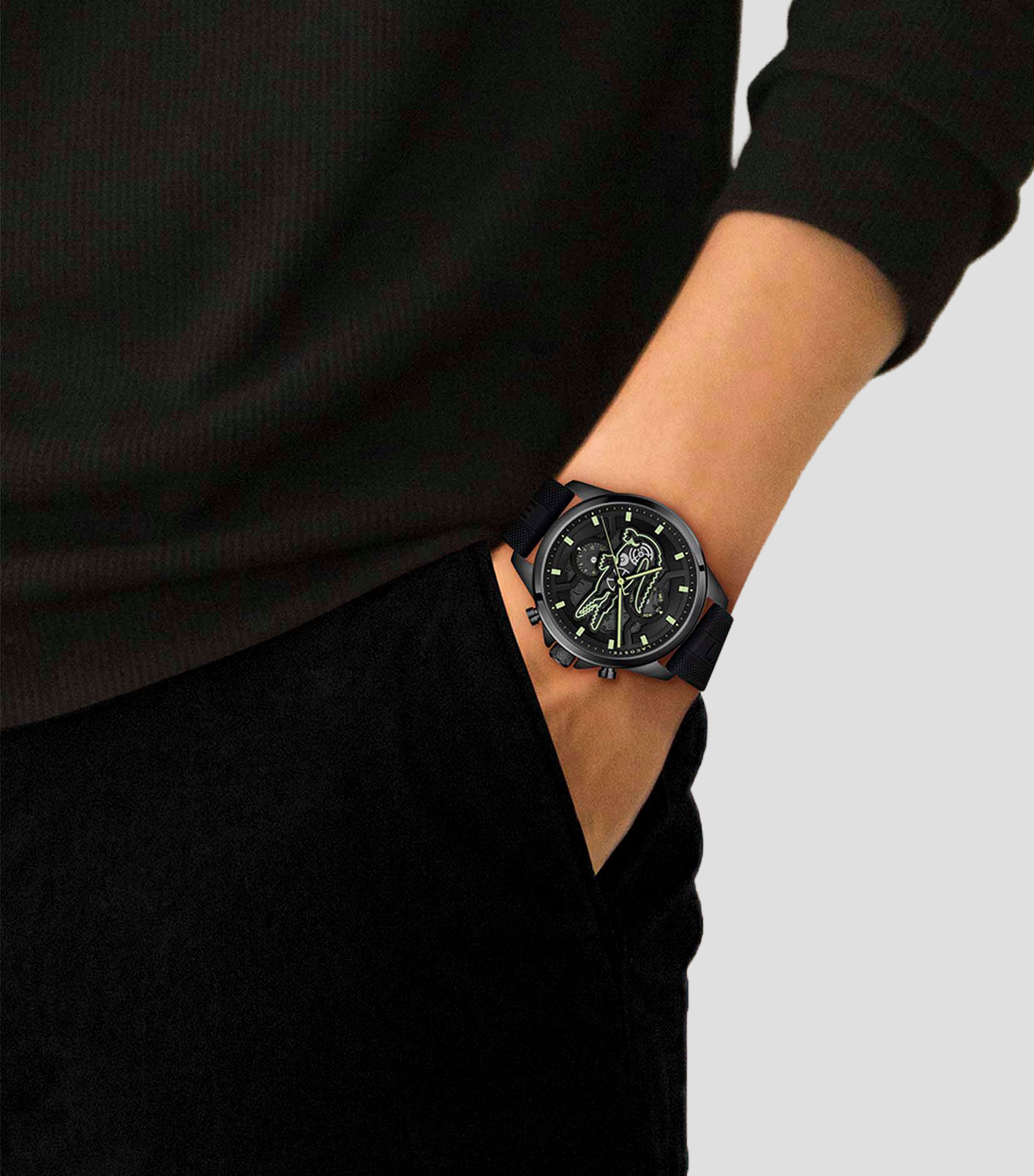 Reloj para Hombre Arthor Casual Negro