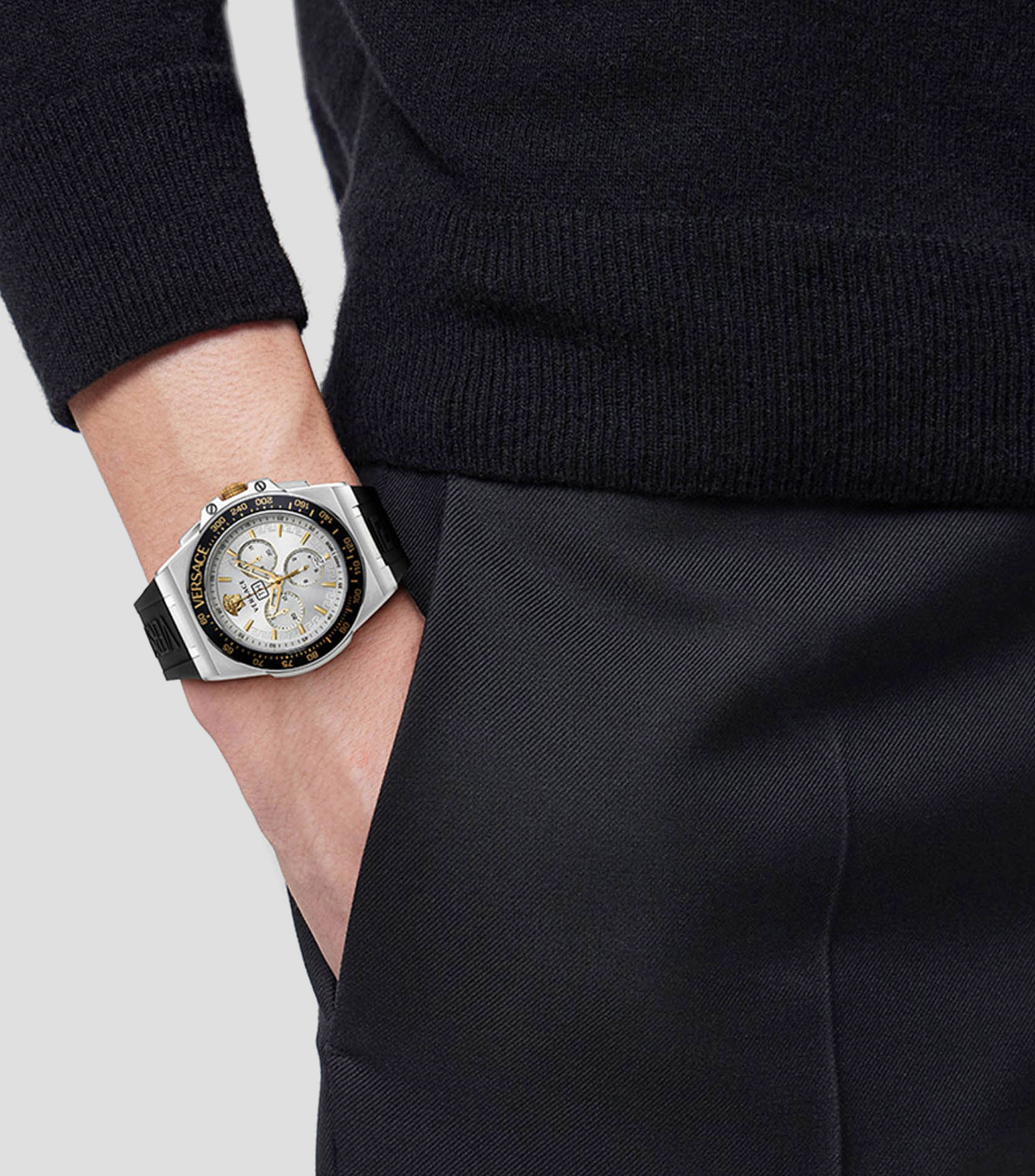 Reloj para Hombre Greca Extreme Chrono Deportivo, Gris