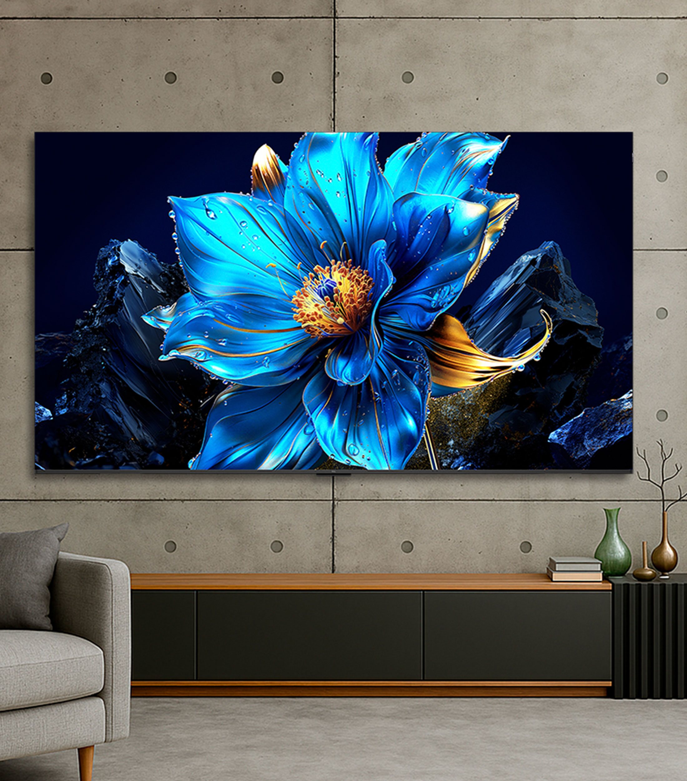 Pantalla 65 Pulgadas Plana QLED 4K Google TV 65Q6K