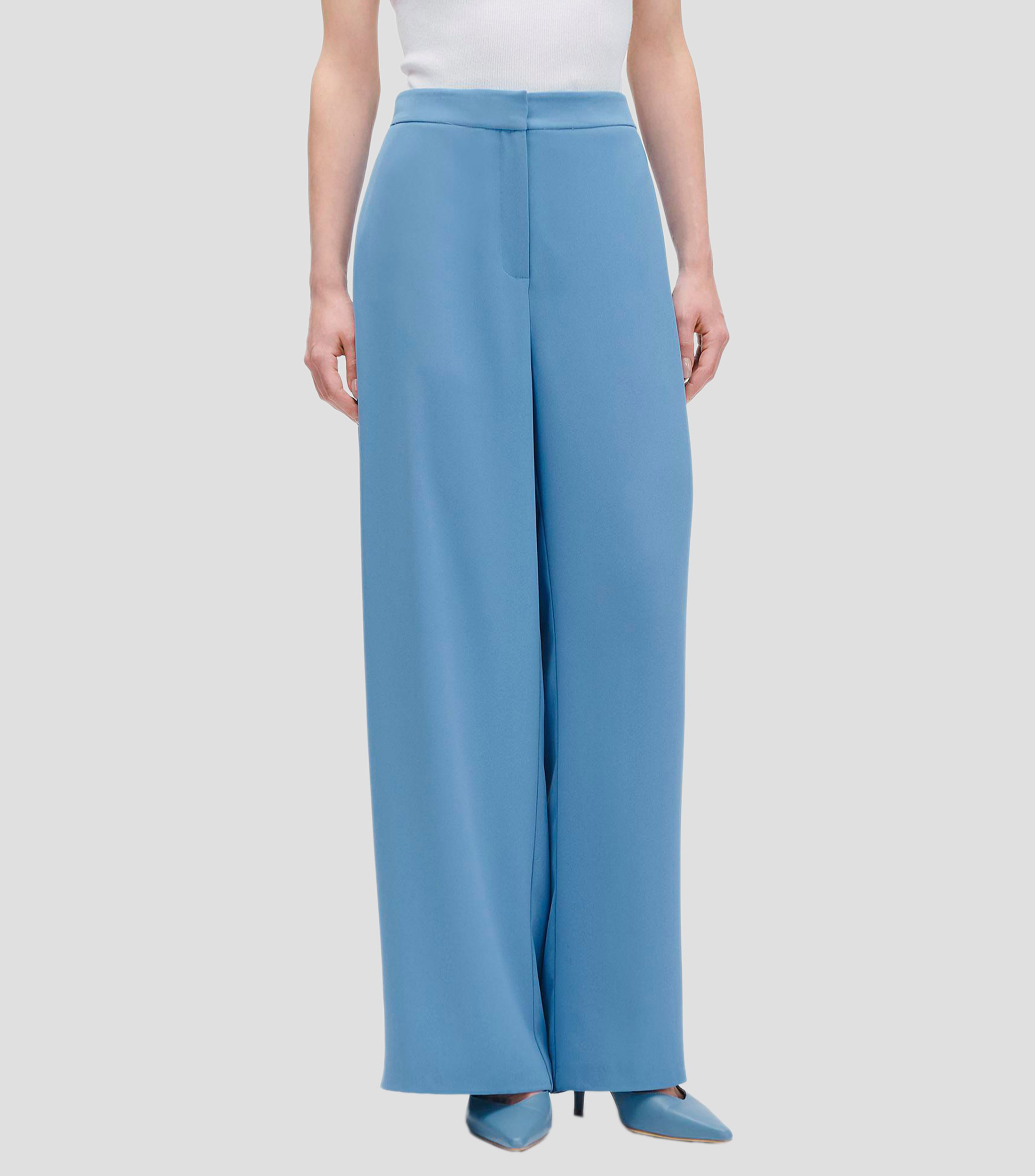 Pantalón Palazzo Tiro Alto Mujer