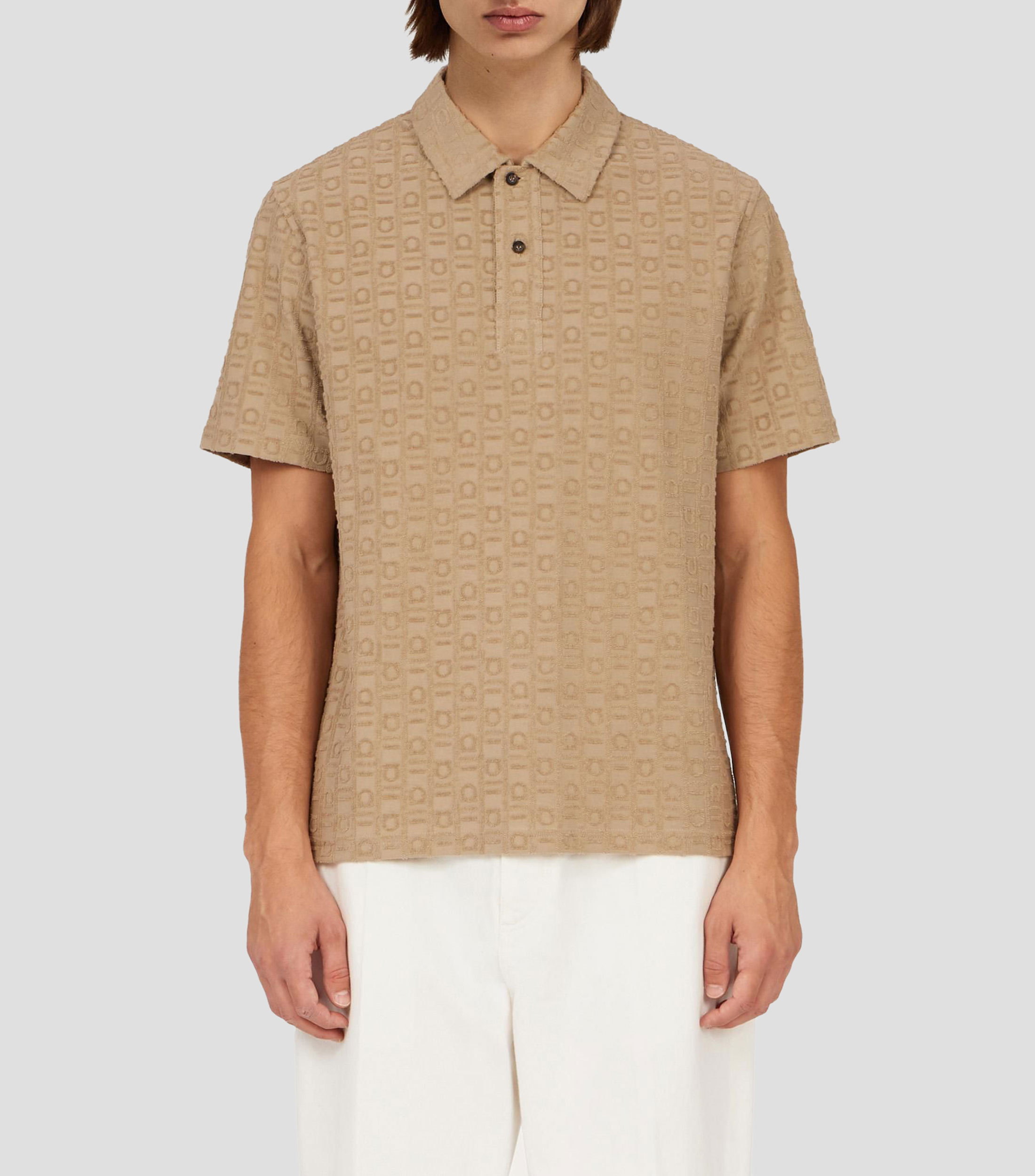Polo Ferragamo Monogram Hombre