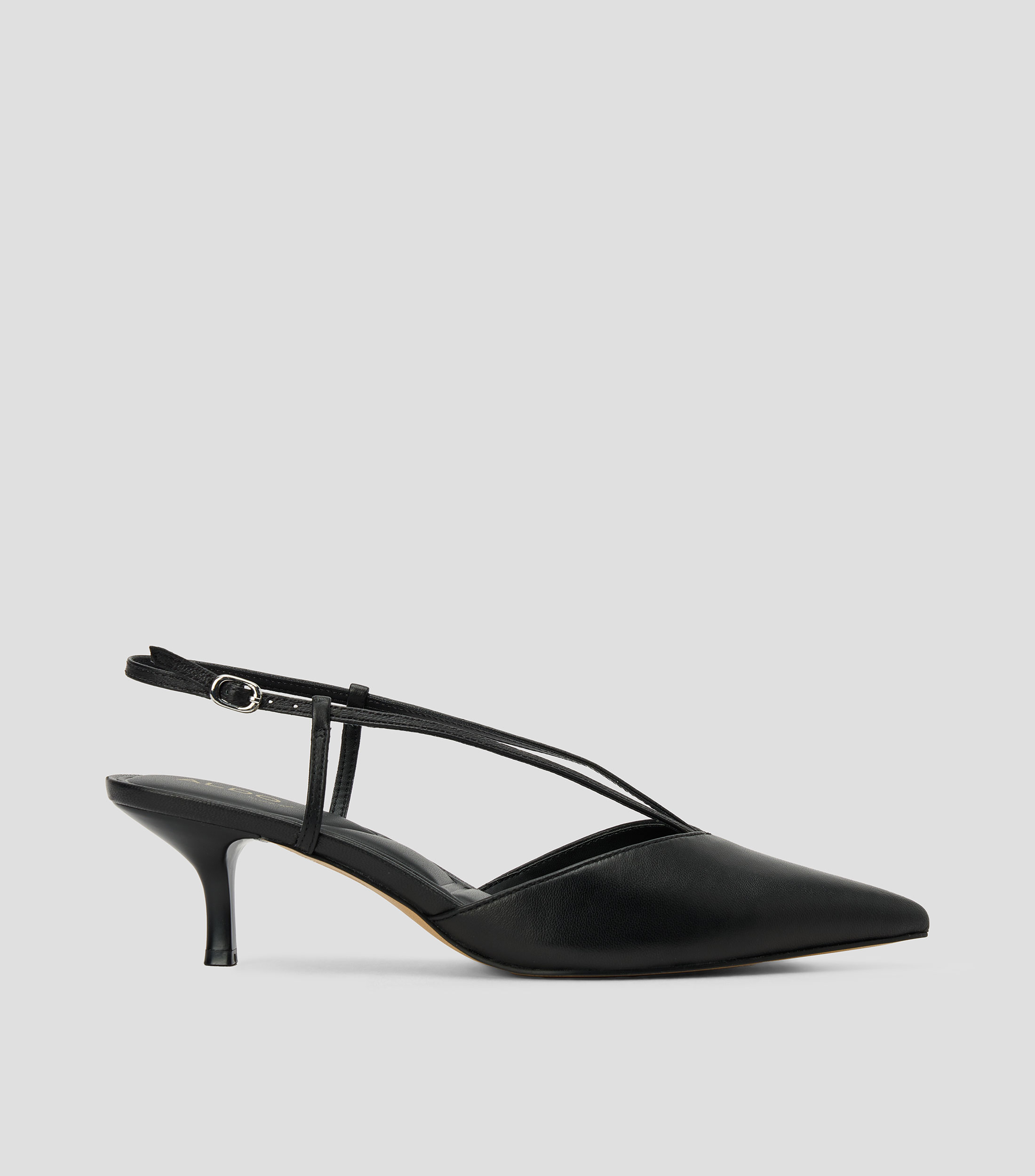 Zapatillas slingback Kaylin con tacón bajo delgado Mujer