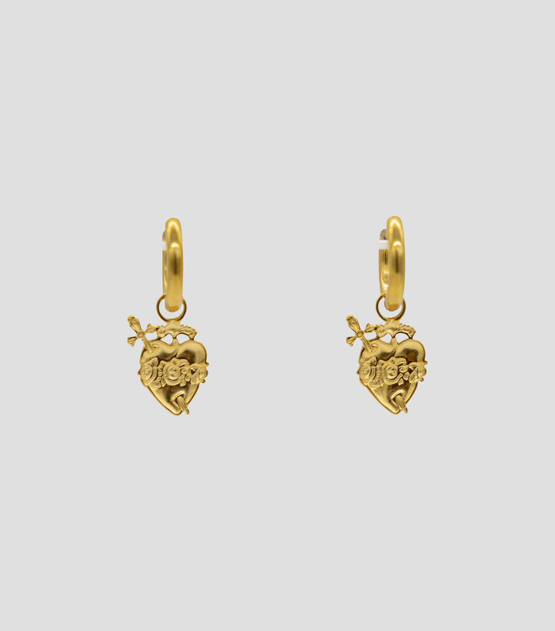 Aretes Corazón Mujer